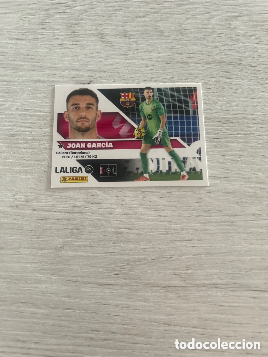Cromos de f&uacute;tbol: Joan Garcia 3 Barcelona Liga Este 2026/27 26-27 Panini