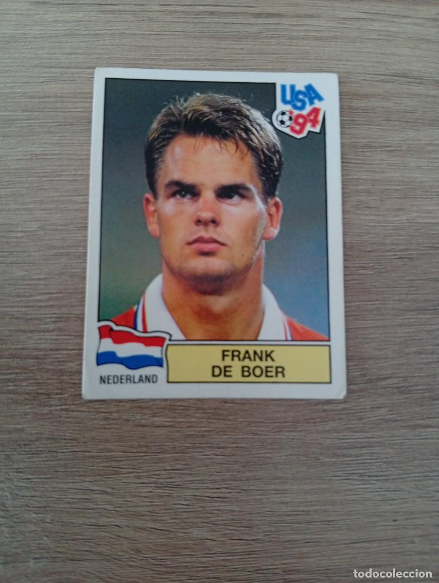 Cromos de f&uacute;tbol: FRANK DE BOER 421 HOLANDA MUNDIAL USA 94 1994 SIN PEGAR NUNCA PEGADO