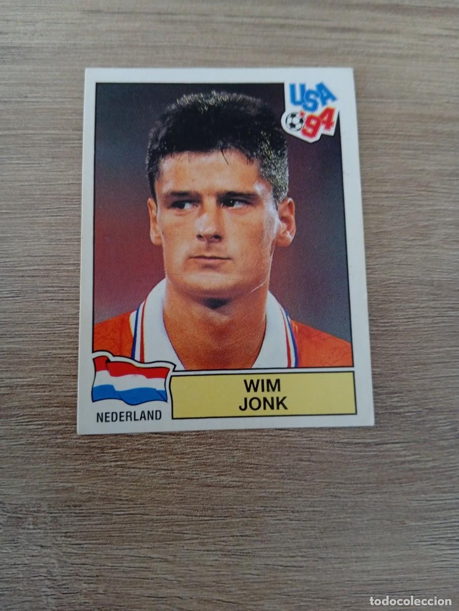 Cromos de f&uacute;tbol: WIN JONK 425 HOLANDA MUNDIAL USA 94 1994 SIN PEGAR NUNCA PEGADO