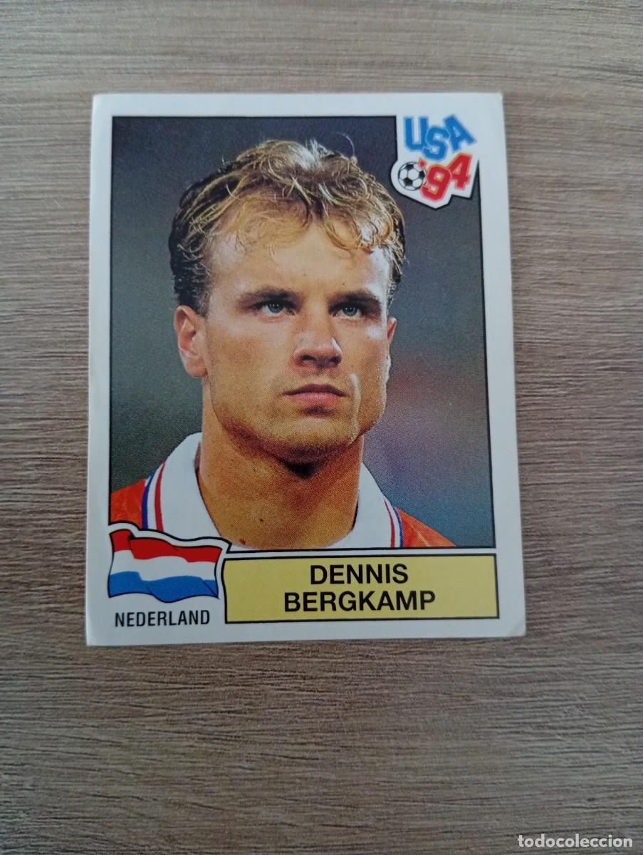Cromos de f&uacute;tbol: DENNIS BERGKAMP 431 HOLANDA MUNDIAL USA 94 1994 SIN PEGAR NUNCA PEGADO