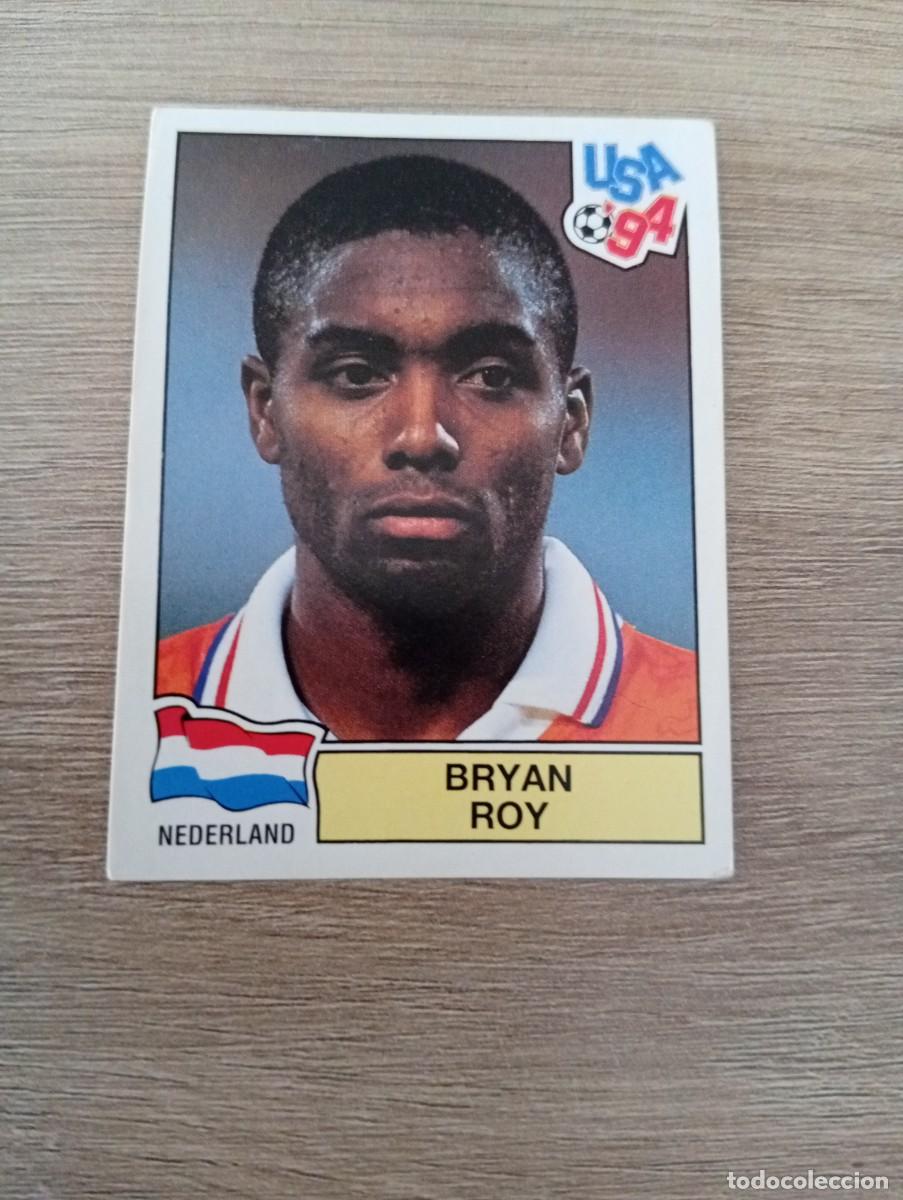 Cromos de f&uacute;tbol: BRYAN ROY 433 HOLANDA MUNDIAL USA 94 1994 SIN PEGAR NUNCA PEGADO