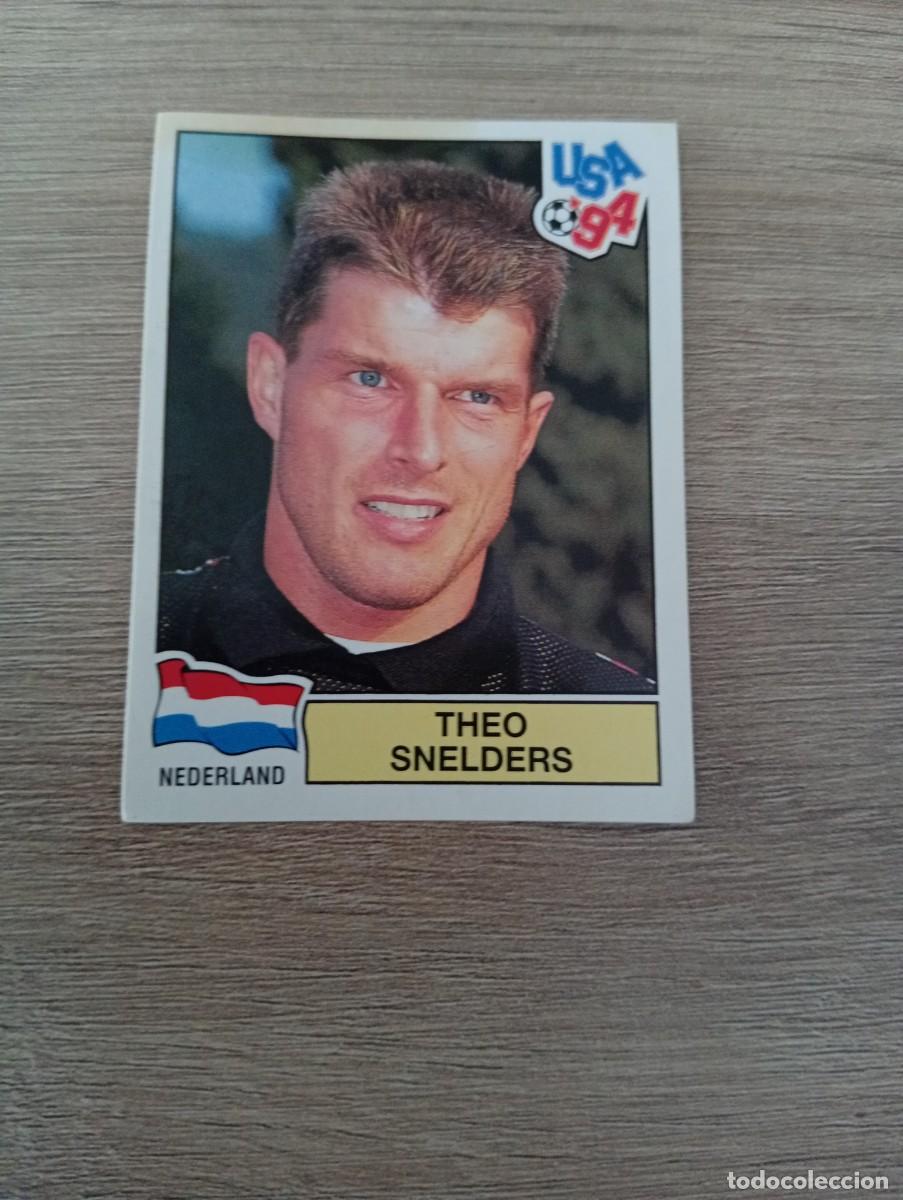 Cromos de f&uacute;tbol: THEO SNELDERS 434 HOLANDA MUNDIAL USA 94 1994 SIN PEGAR NUNCA PEGADO