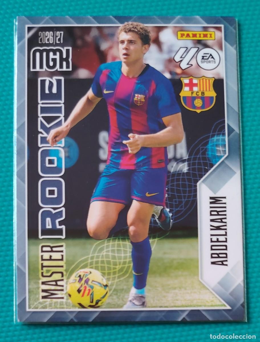 Cromos de f&uacute;tbol: MEGACRACKS 2026 / 27 - ABDELKARIM - MASTER ROOKIE