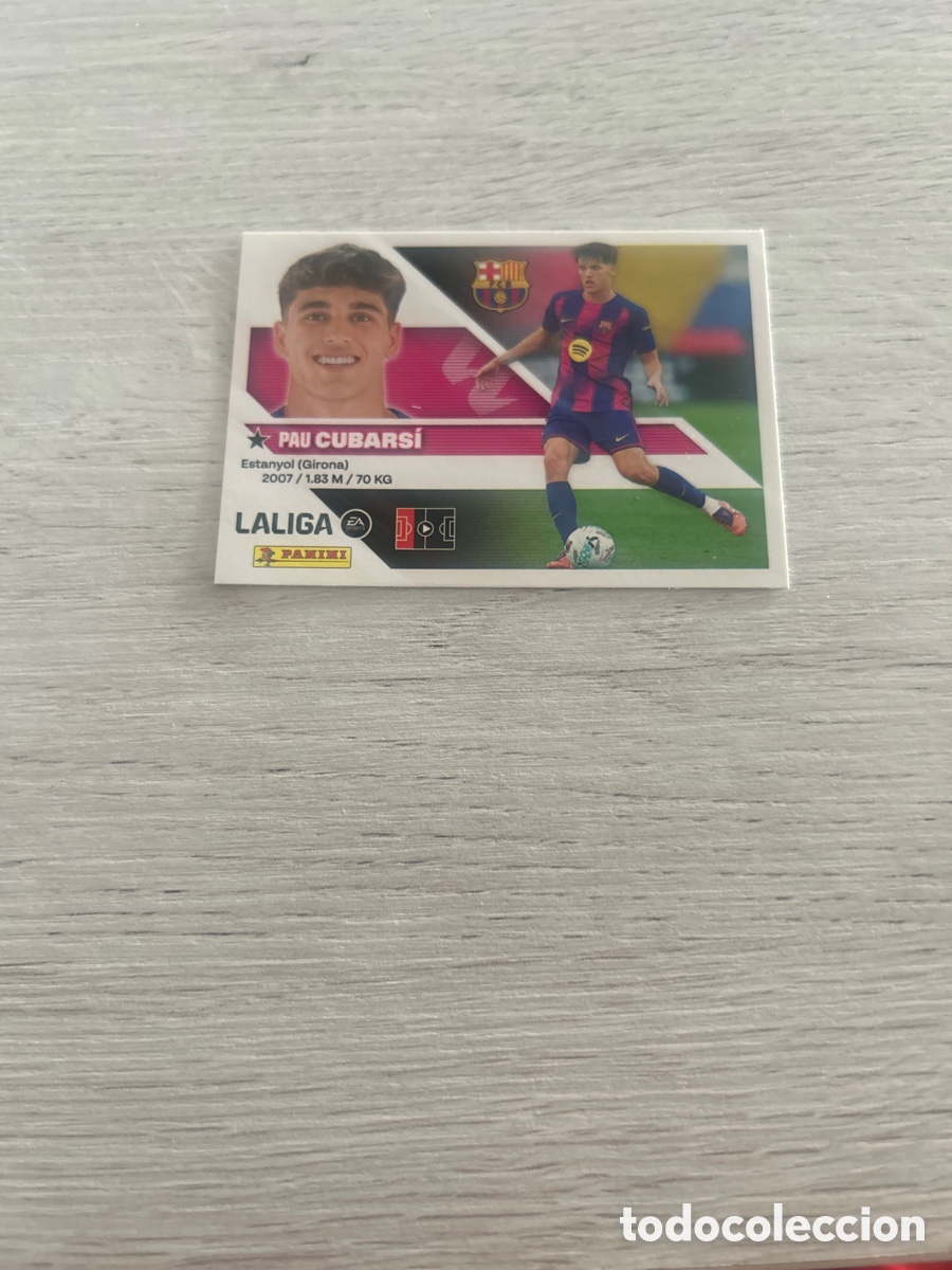 Cromos de f&uacute;tbol: Cubars&iacute; 7 Barcelona Liga Este 2026/27 26-27 Panini