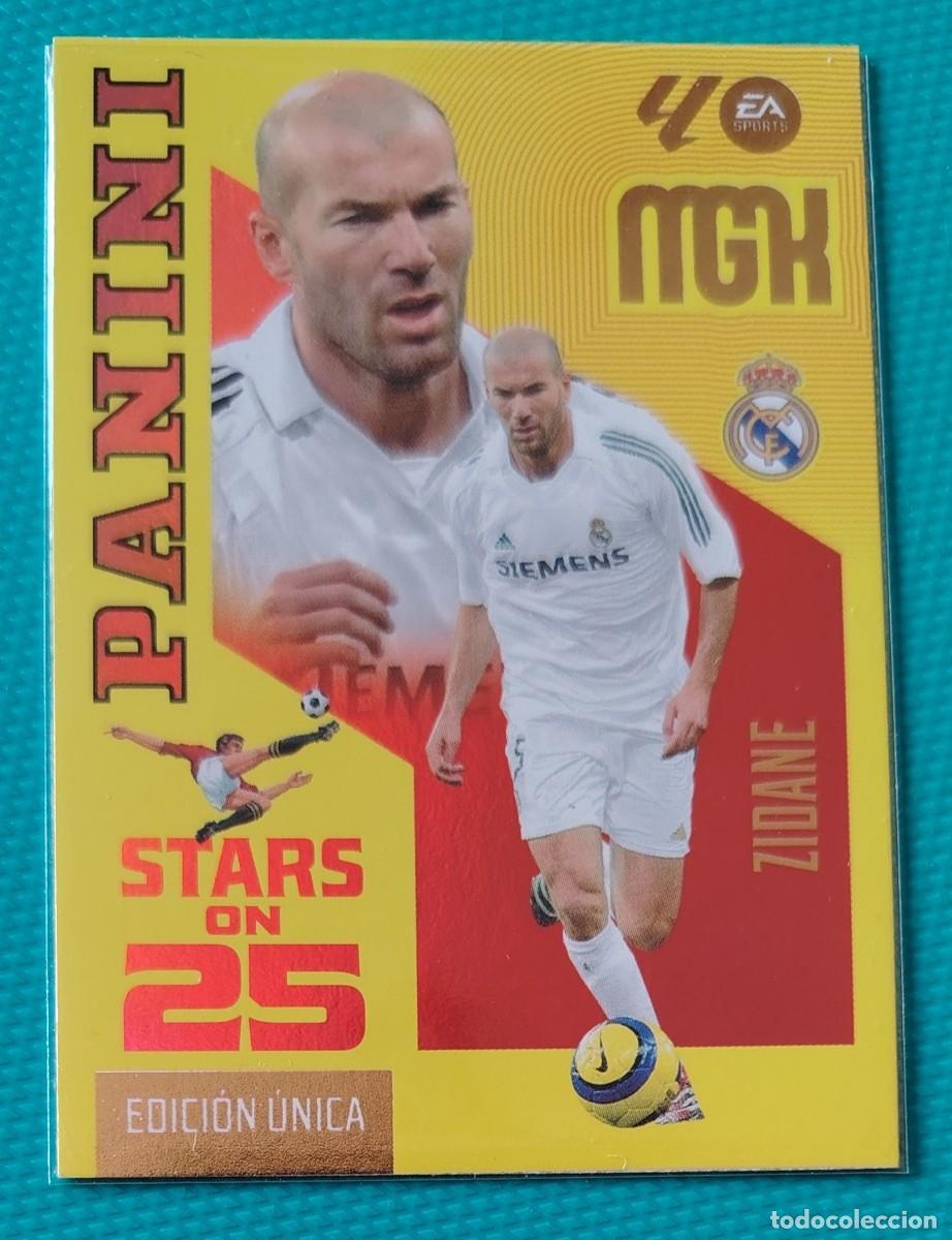 Cromos de f&uacute;tbol: MEGACRACKS 2026 / 27 - ZIDANE - STARS ON 25 - EDICION UNICA - PANINI