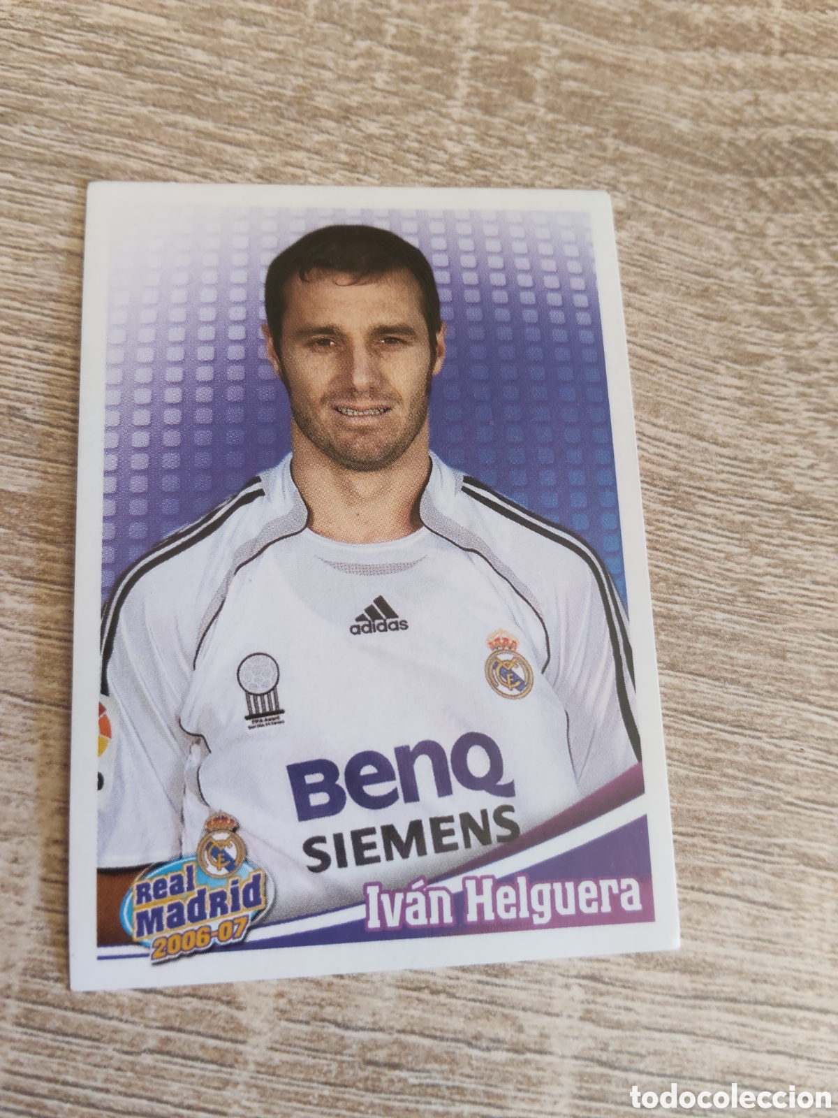 Cromos de f&uacute;tbol: Panini Real Madrid liga 2006 2007 06 07 55 Iv&aacute;n Helguera