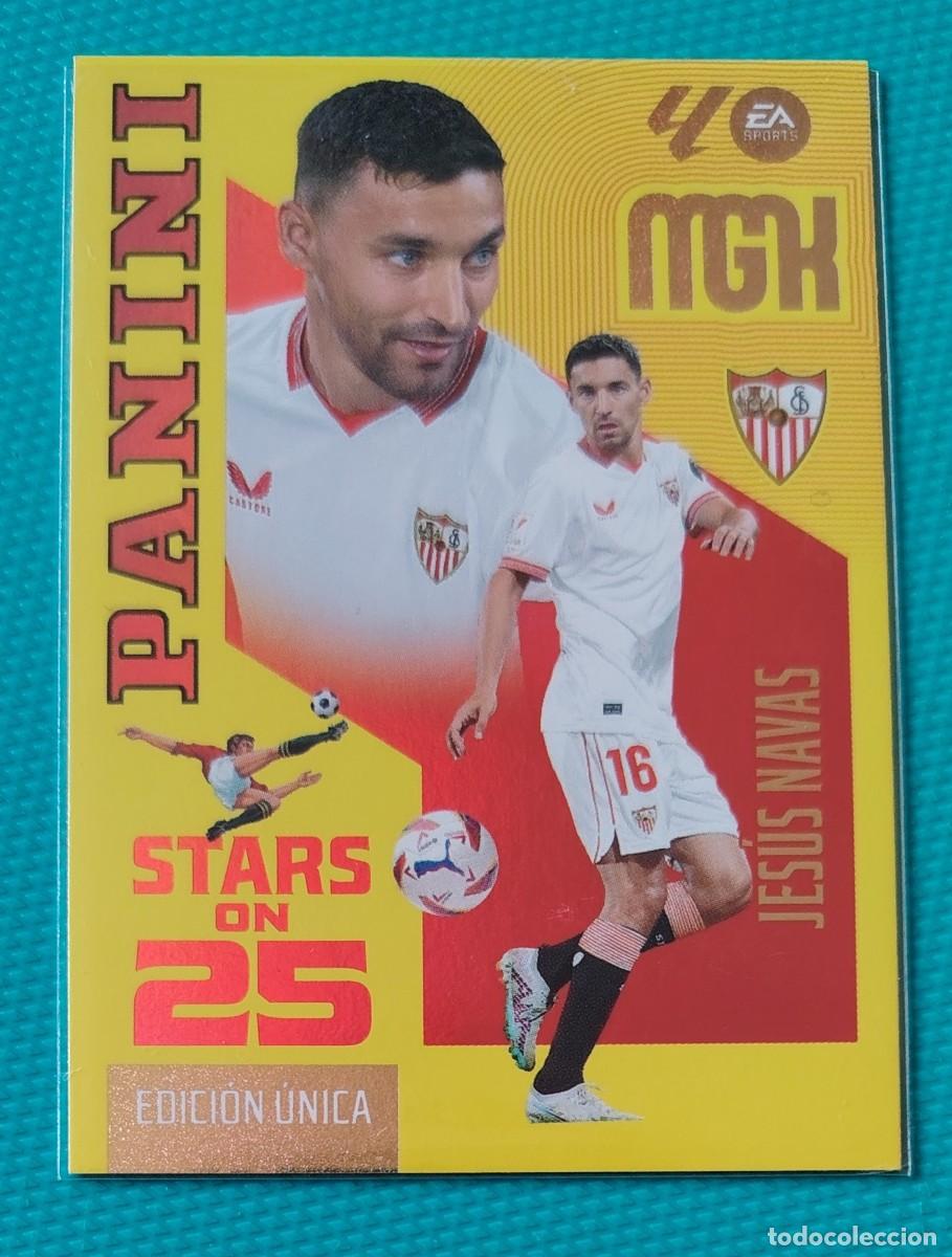 Cromos de f&uacute;tbol: MEGACRACKS 2026 / 27 - JESUS NAVAS - STARS ON 25 - EDICION UNICA - PANINI