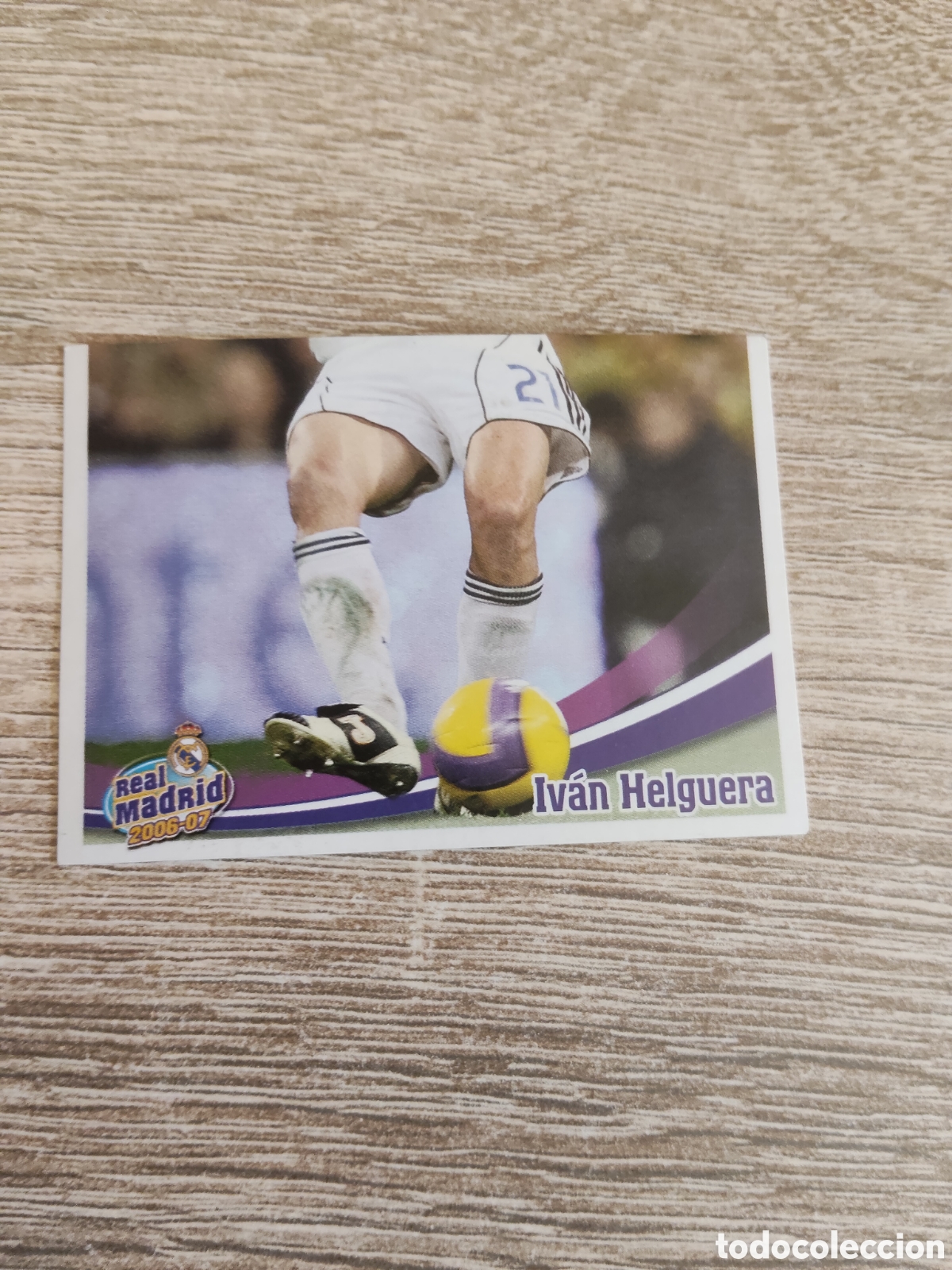 Cromos de f&uacute;tbol: Panini Real Madrid liga 2006 2007 06 07 57 Iv&aacute;n Helguera