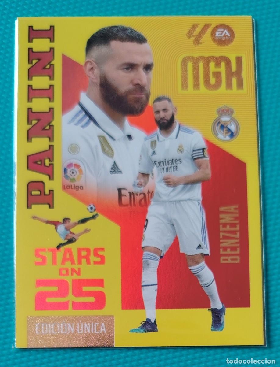 Cromos de f&uacute;tbol: MEGACRACKS 2026 / 27 - BENZEMA - STARS ON 25 - EDICION UNICA - PANINI