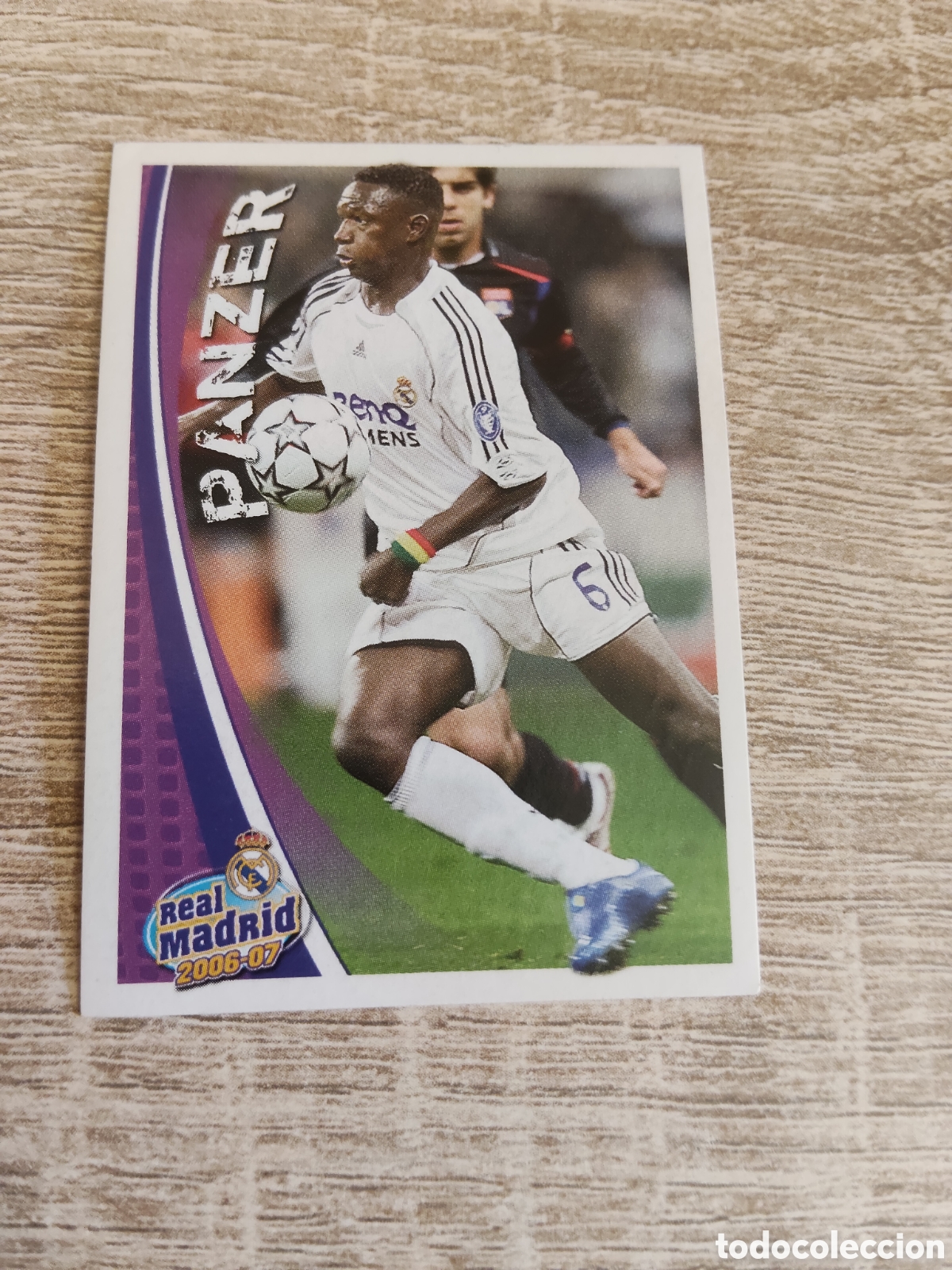 Cromos de f&uacute;tbol: Panini Real Madrid liga 2006 2007 06 07 100 Diarra