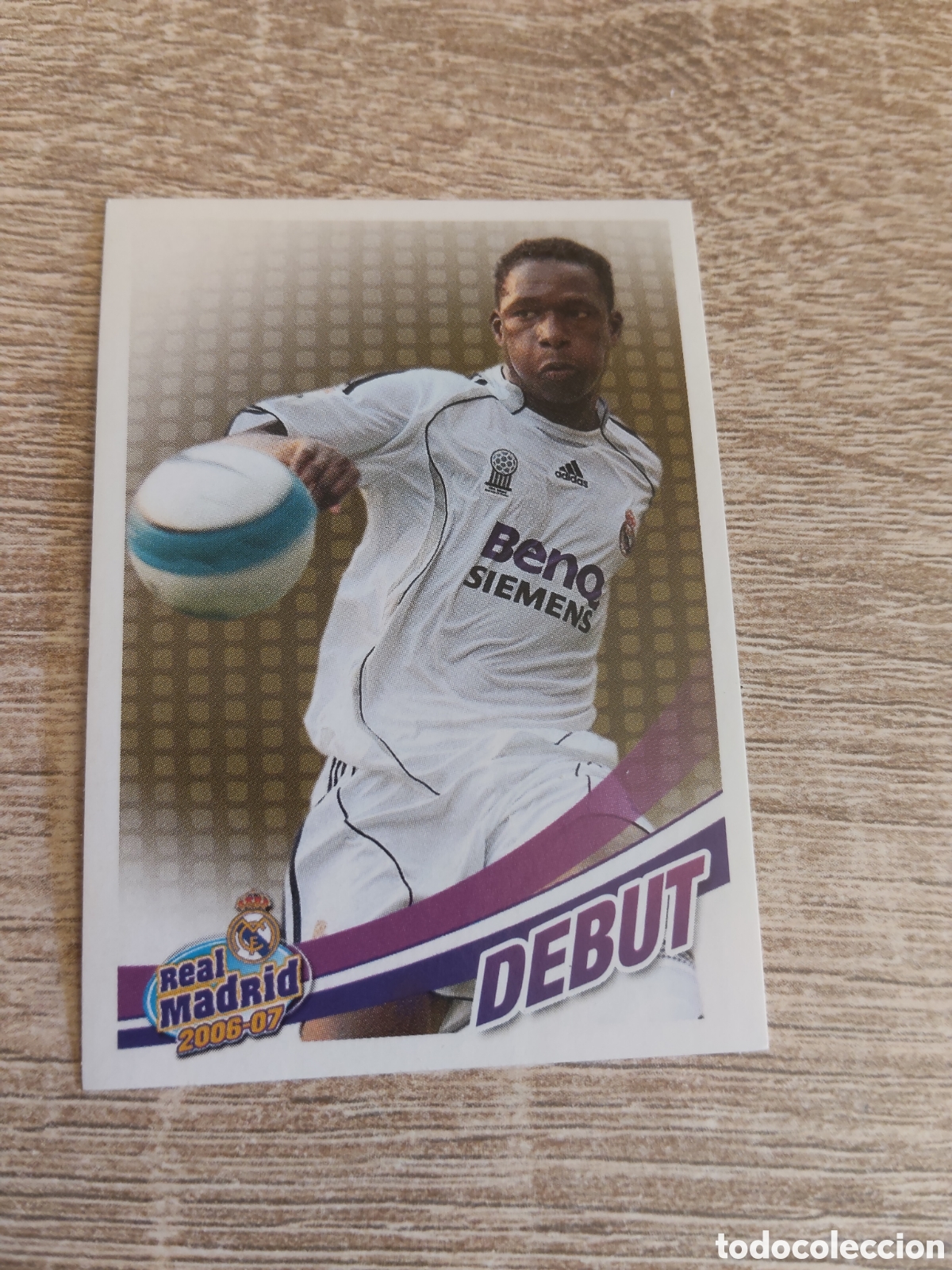 Cromos de f&uacute;tbol: Panini Real Madrid liga 2006 2007 06 07 Diarra