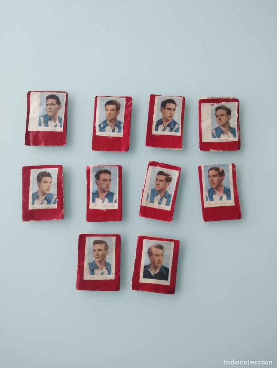 Cromos de f&uacute;tbol: Lote 10 cromos deportivo Alav&eacute;s temporada 1953-1954-1955