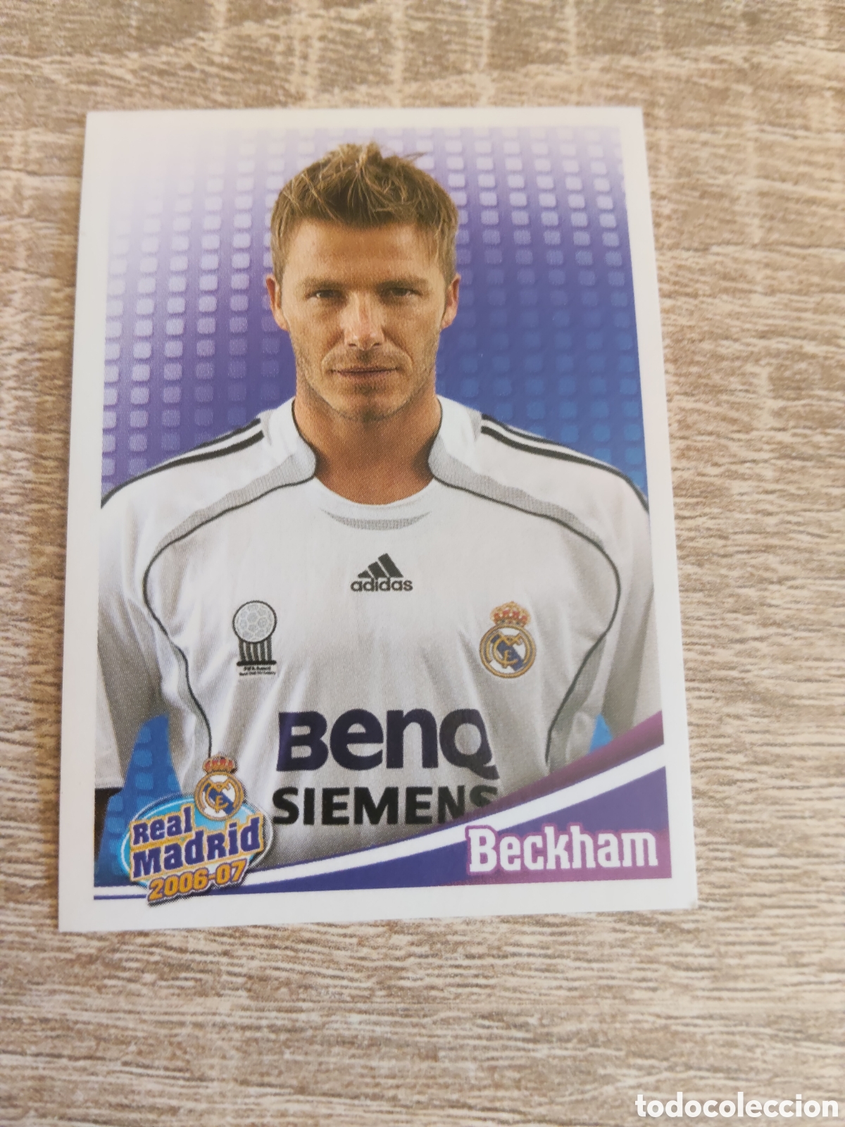 Cromos de f&uacute;tbol: Panini Real Madrid liga 2006 2007 06 07 103 Beckham