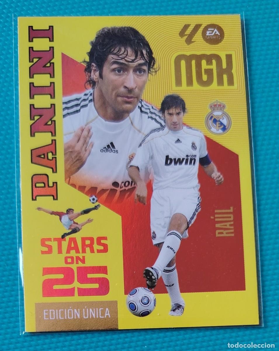 Cromos de f&uacute;tbol: MEGACRACKS 2026 / 27 - RAUL - STARS ON 25 - EDICION UNICA - PANINI