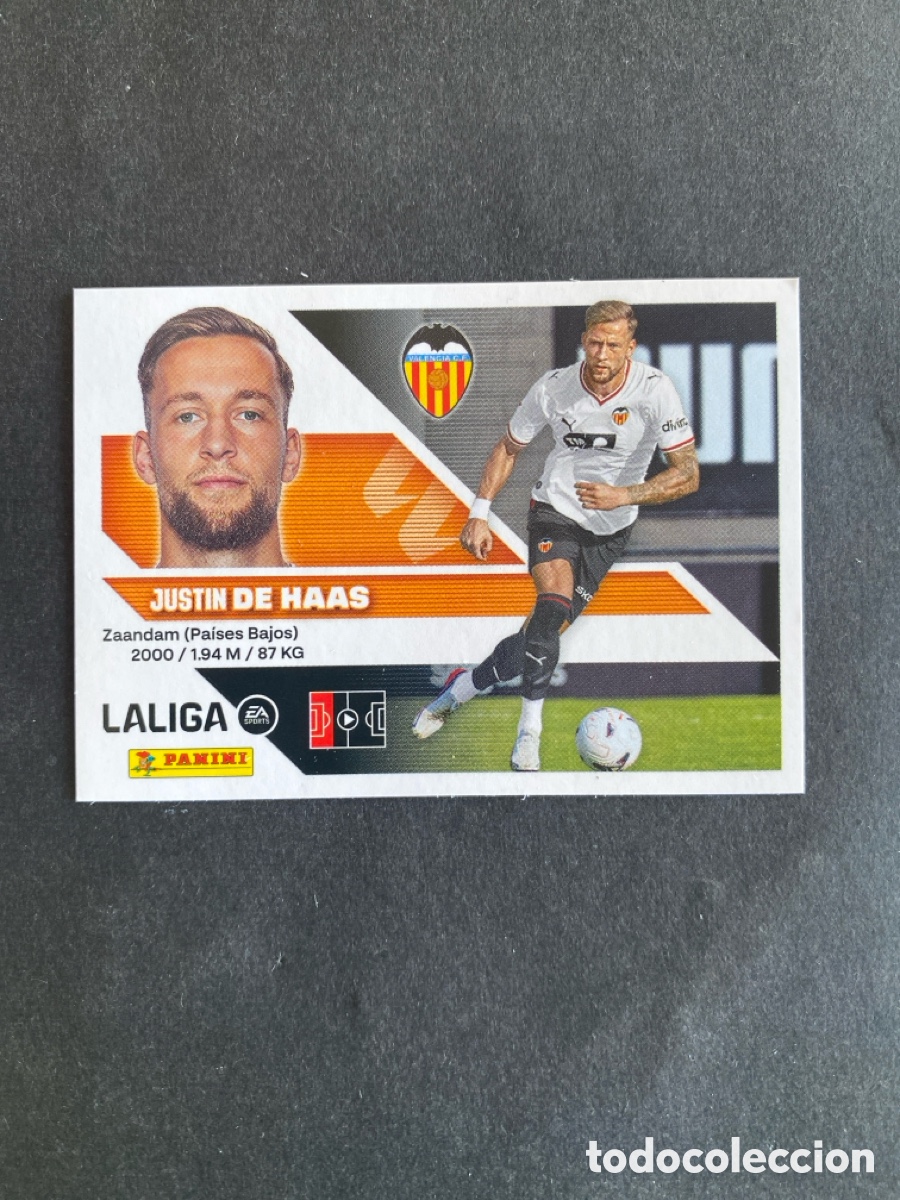 Cromos de f&uacute;tbol: Cromo liga 26/27 Valencia N* 9 &uacute;ltimos fichajes