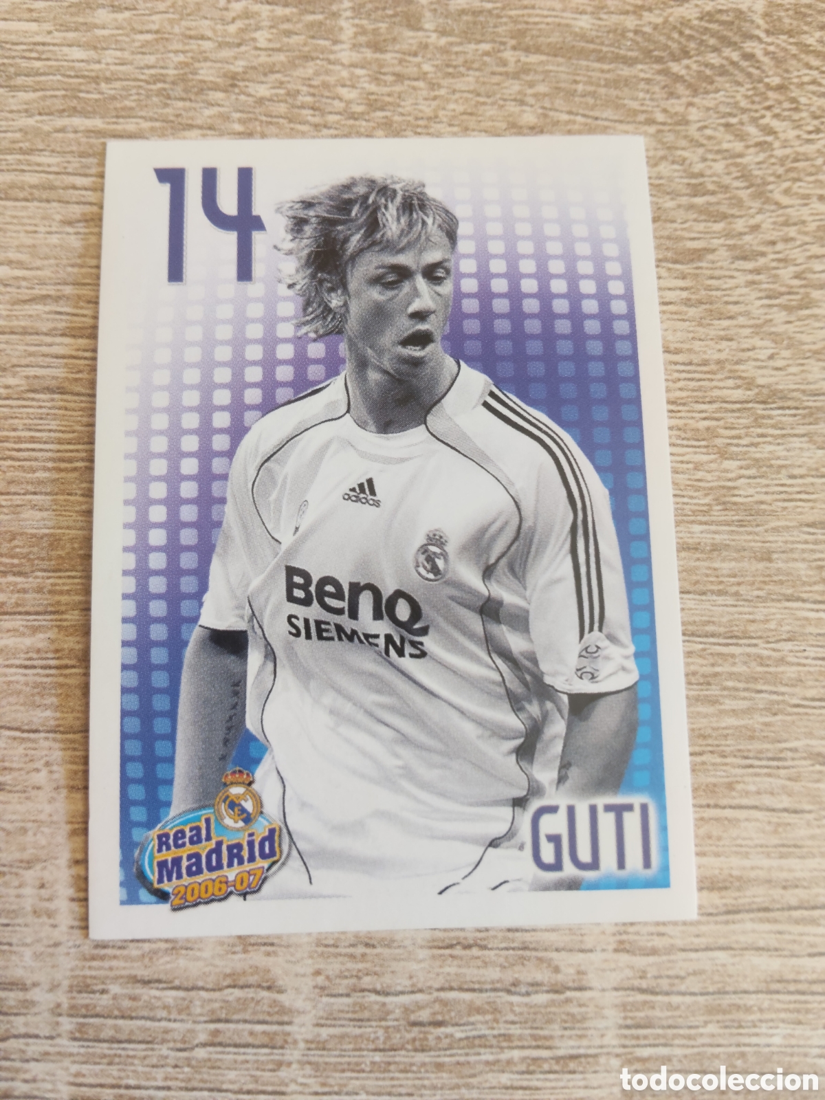 Cromos de f&uacute;tbol: Panini Real Madrid liga 2006 2007 06 07 114 Guti