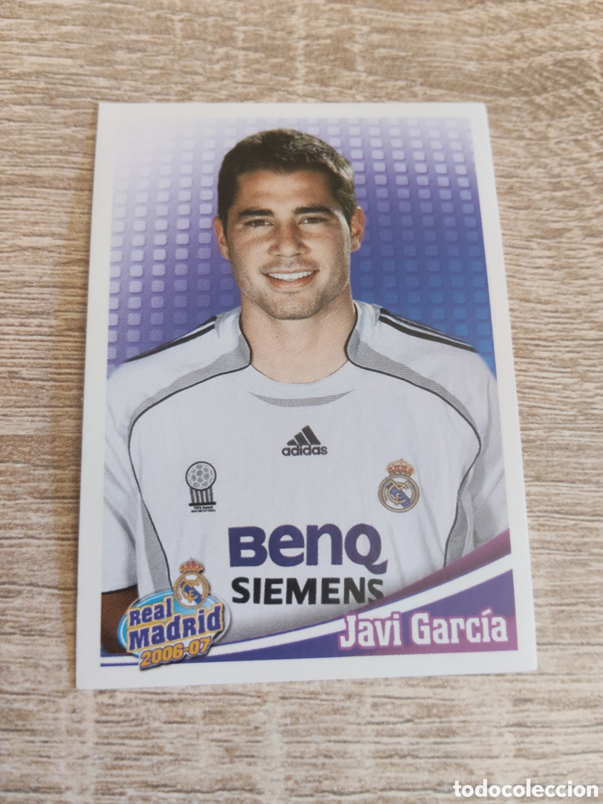 Cromos de f&uacute;tbol: Panini Real Madrid liga 2006 2007 06 07 118 Javi Garc&iacute;a