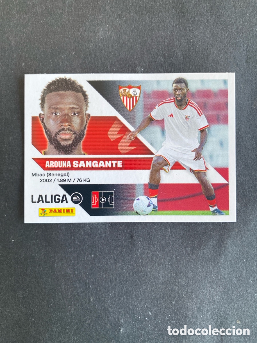 Cromos de f&uacute;tbol: Cromo liga 26/28 Sevilla N* 17 &uacute;ltimos fichajes