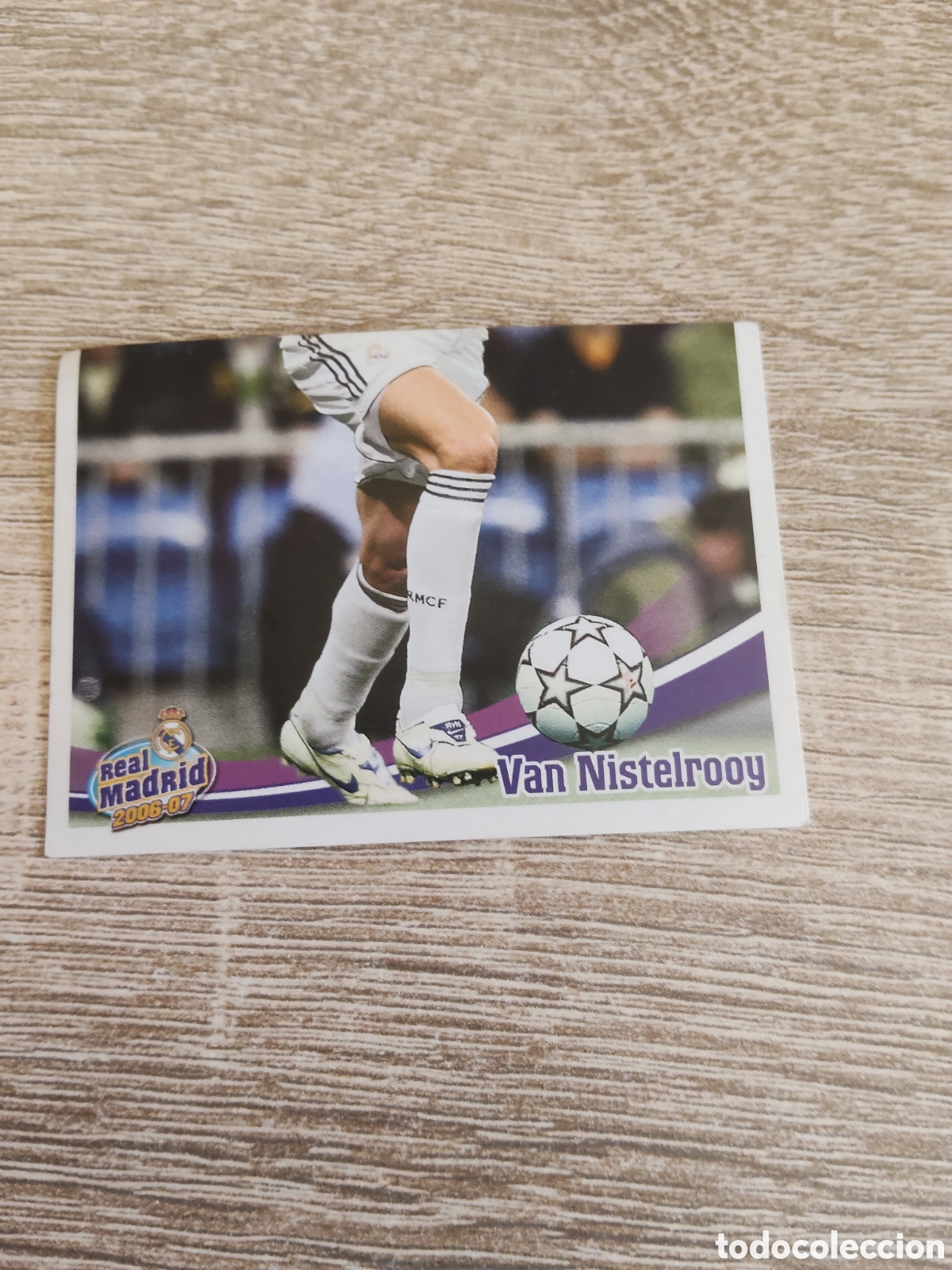 Cromos de f&uacute;tbol: Panini Real Madrid liga 2006 2007 06 07 153 Van Nistelrooy