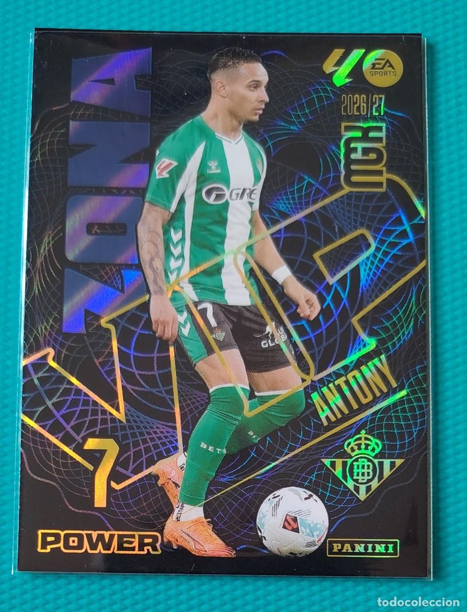 Cromos de f&uacute;tbol: MEGACRACKS 2026 / 27 - ANTONY - ZONA VIP POWER - PANINI