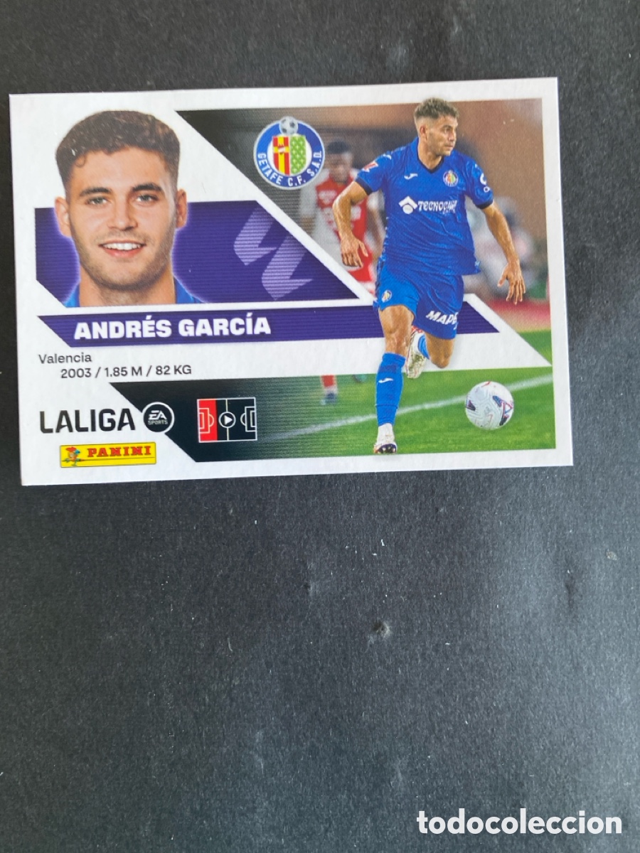 Cromos de f&uacute;tbol: Cromo liga 26/27 Getafe N* 18 &uacute;ltimos fichajes