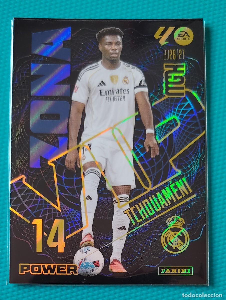 Figurine di Calcio: MEGACRACKS 2026 / 27 - TCHOUAMENI - ZONA VIP POWER - PANINI