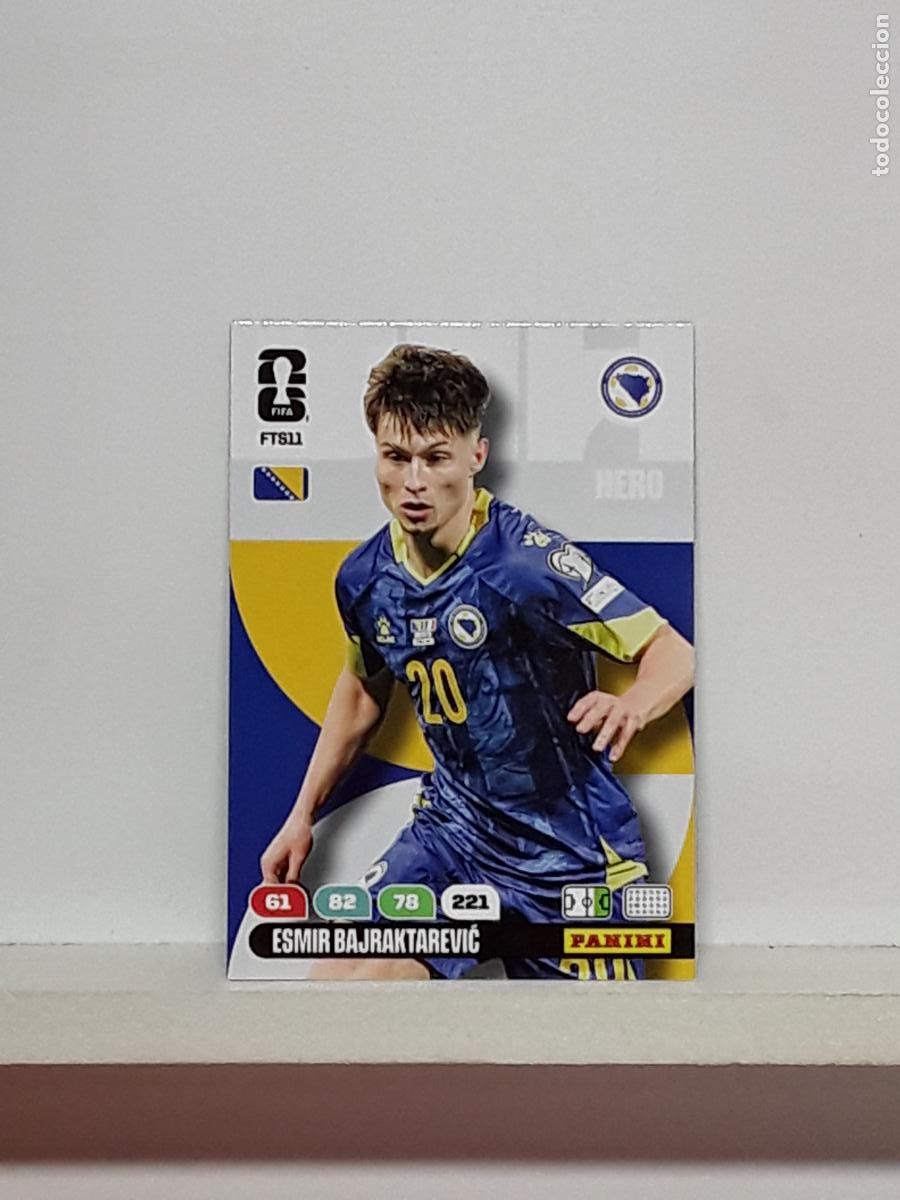 Figurine di Calcio: ADRENALYN MUNDIAL 2026 WORLD CUP 26 ALBUM PANINI N FTS11 FTS 11 BOSNIA ESMIR BAJRAKTAREVIC