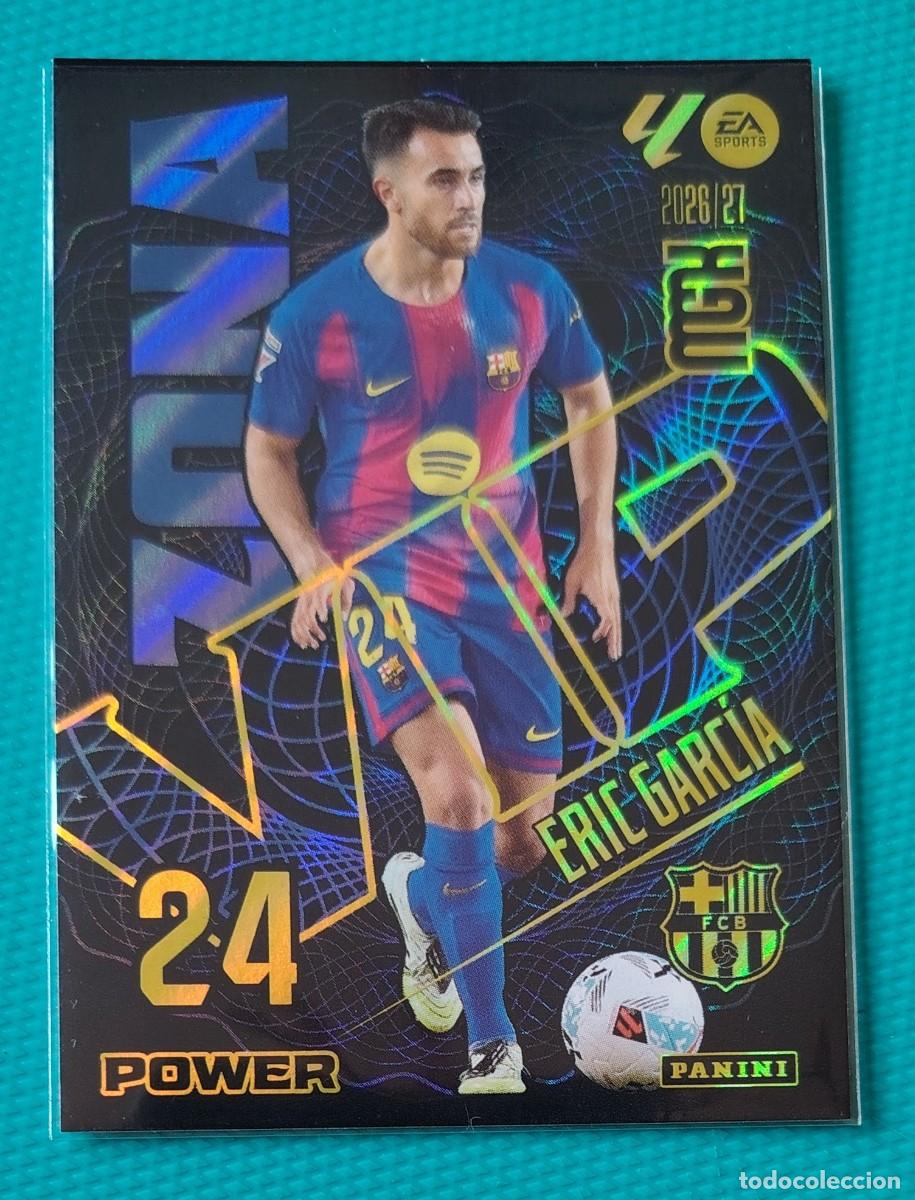 Figurine di Calcio: MEGACRACKS 2026 / 27 - ERIC GARCIA - ZONA VIP POWER - PANINI
