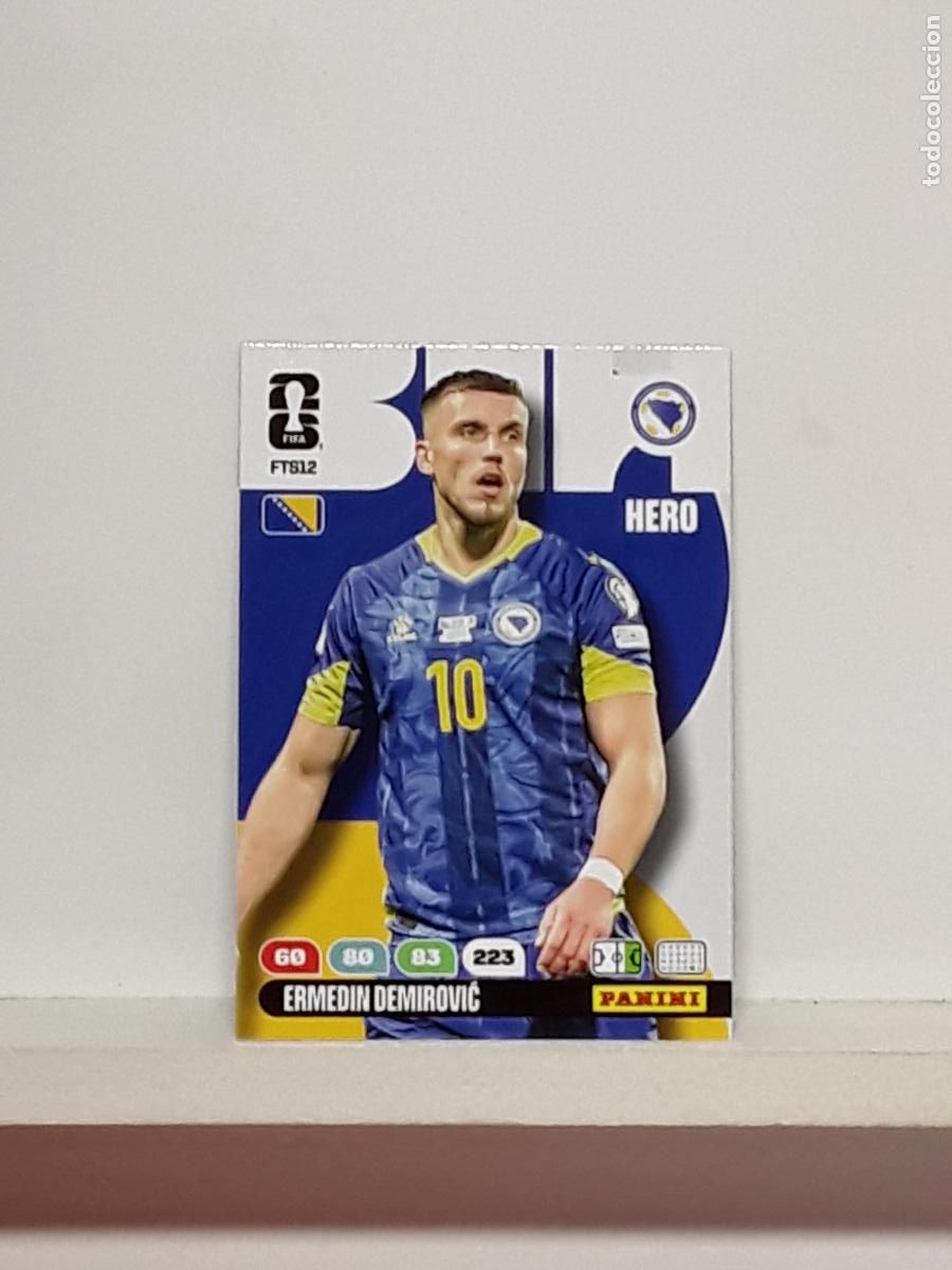 Figurine di Calcio: ADRENALYN MUNDIAL 2026 WORLD CUP 26 ALBUM PANINI N FTS12 FTS 12 BOSNIA ERMEDON DEMIROVIC