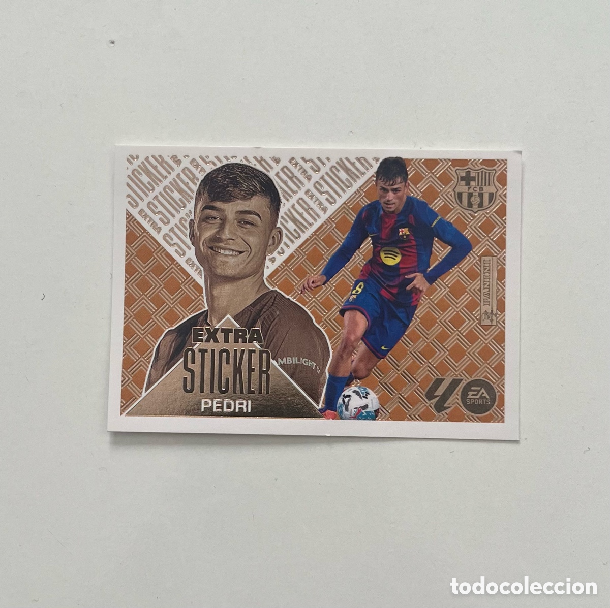 Cromos de f&uacute;tbol: Pedri Extra Sticker Bronce Barcelona Liga Este 2026/27 26-27 Panini