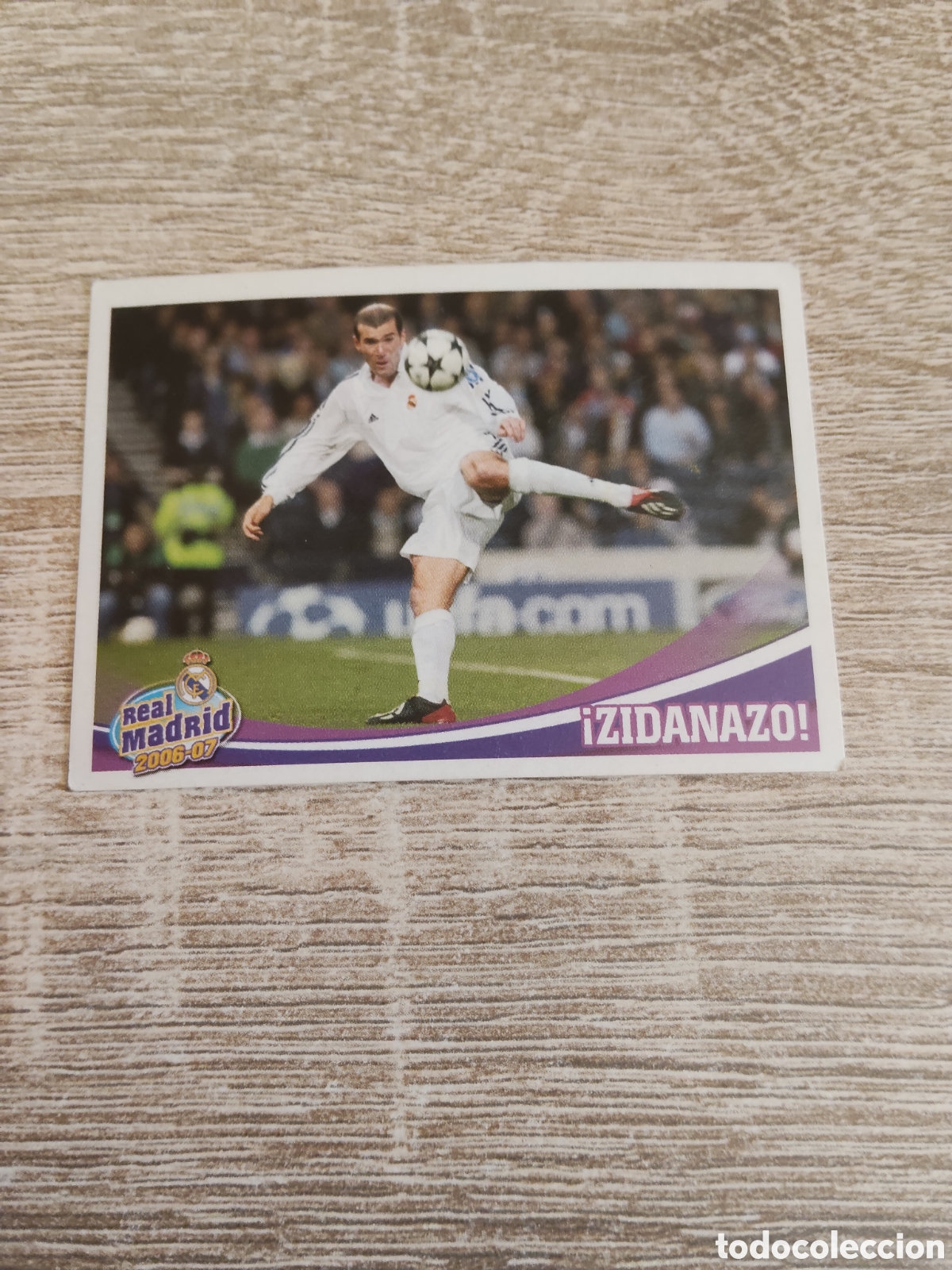 Cromos de f&uacute;tbol: Panini Real Madrid liga 2006 2007 06 07 179 Zidane