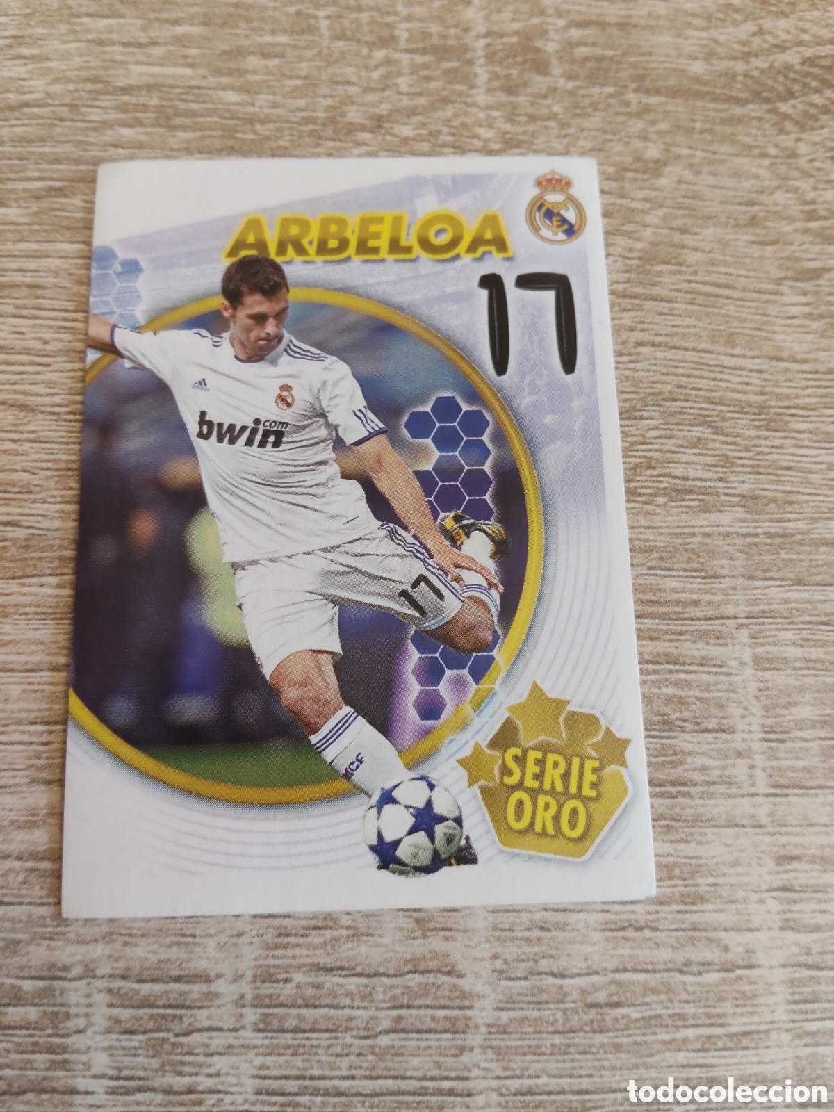 Cromos de f&uacute;tbol: Panini Real Madrid liga 2010 2011 10 11 54 Arbeloa