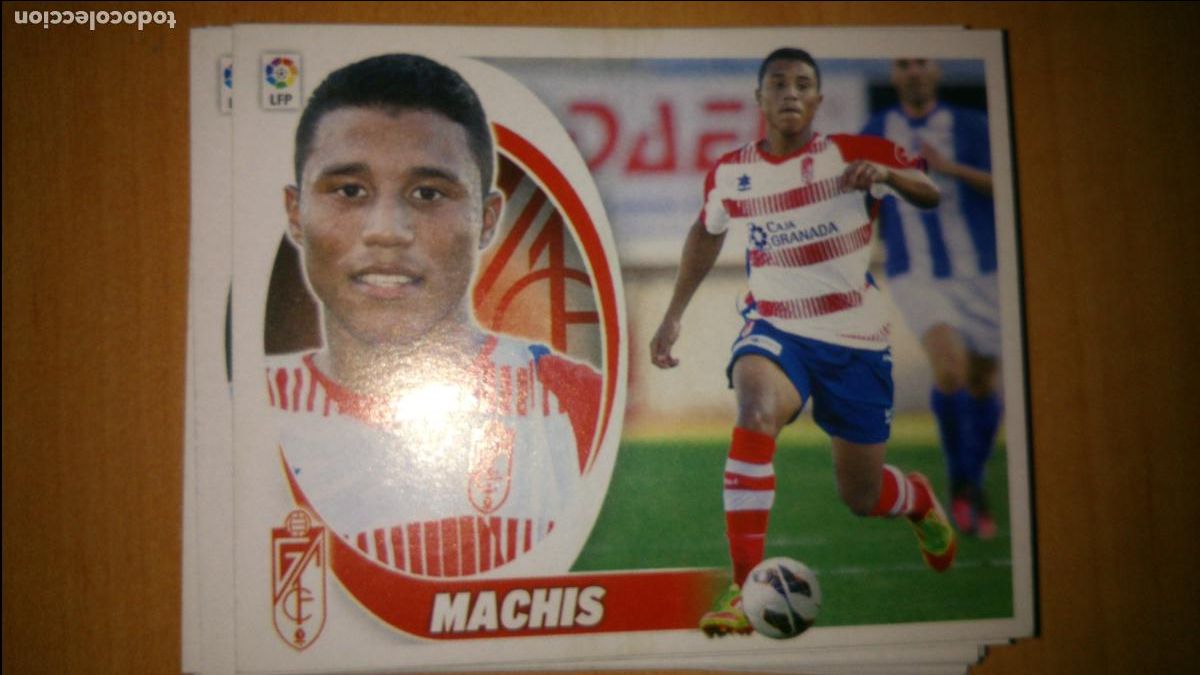Cromos de f&uacute;tbol: TEMPORADA 2012 2013 12 13 FICHAJE N&ordm; 31 MACHIS GRANADA NUEVO SIN PEGAR