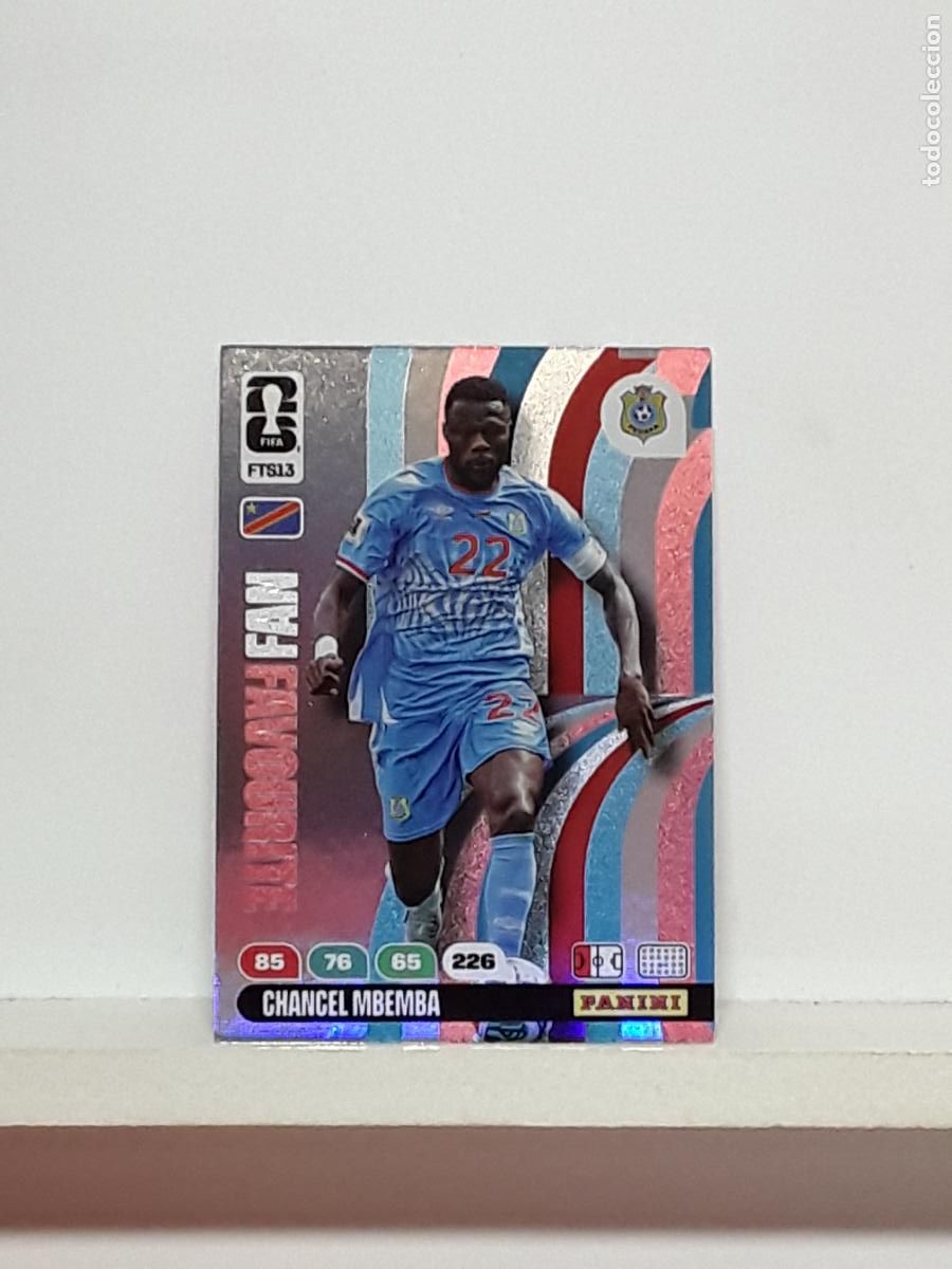Cromos de f&uacute;tbol: ADRENALYN MUNDIAL 2026 WORLD CUP 26 ALBUM PANINI N FTS13 FTS 13 BOSNIA CHANCEL MBEMBA