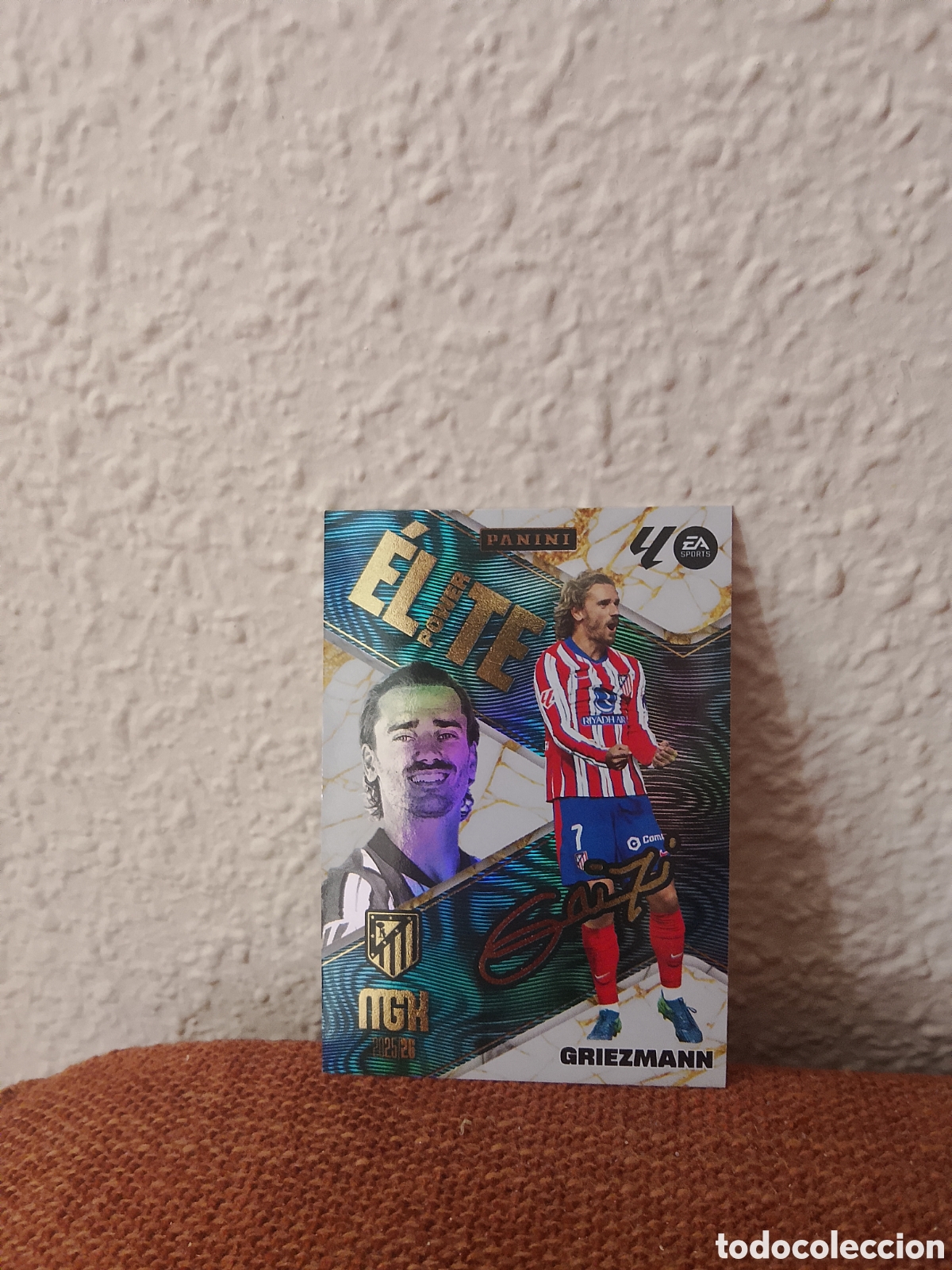 Cromos de f&uacute;tbol: Griezmann Atl&eacute;tico De Madrid Elite Power P6 Megacracks 25/26 2025 2026