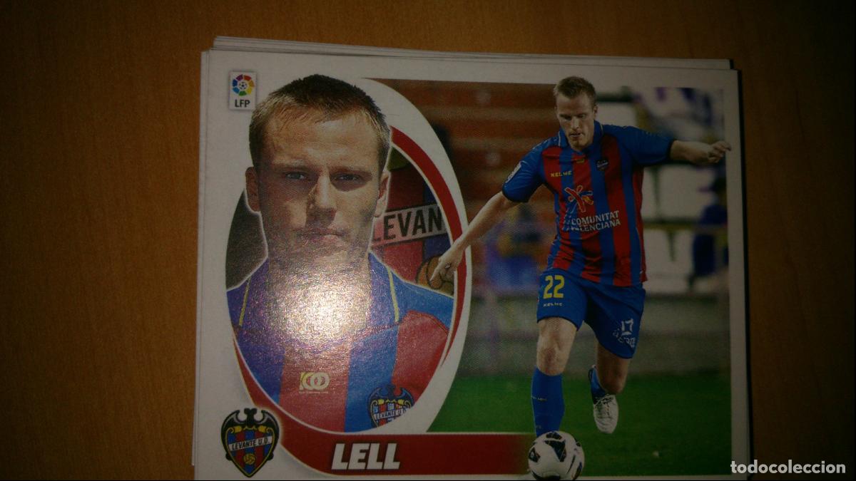 Cromos de f&uacute;tbol: TEMPORADA 2012 2013 12 13 FICHAJE N&ordm; 33 LELL LEVANTE NUEVO SIN PEGAR