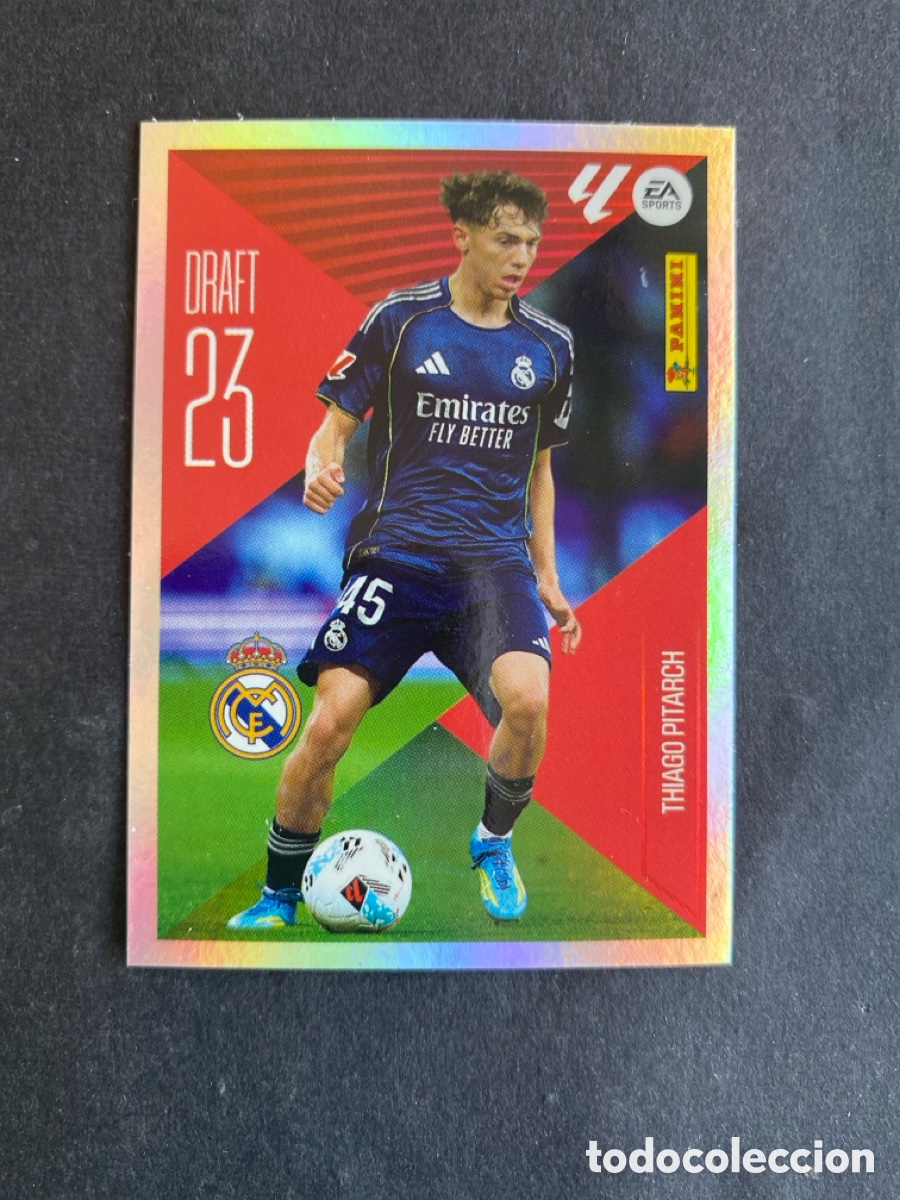 Cromos de f&uacute;tbol: Cromo liga 26/27 R Madrid N* 22 draft 23