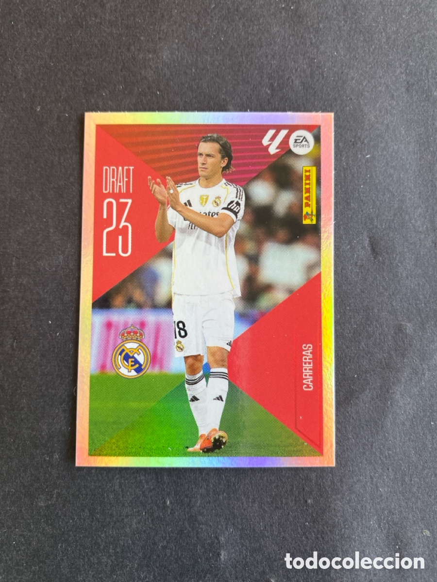 Cromos de f&uacute;tbol: Cromo liga 26/27 R Madrid N* 5 draft 23