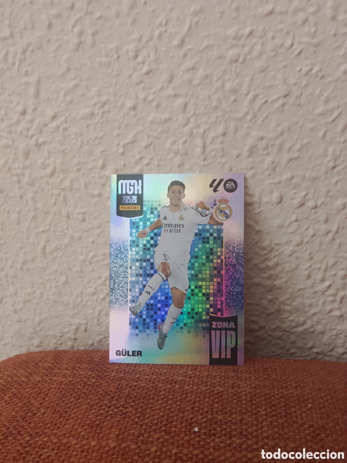 Cromos de f&uacute;tbol: Arda Guler Real Madrid Zona VIP 394 megacracks 25/26 2025 2026