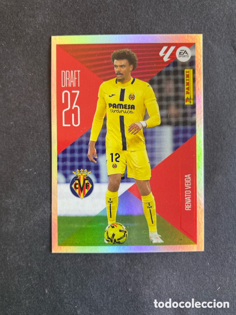 Cromos de f&uacute;tbol: Cromo liga 26/27 Villarreal N* 20 draft 23