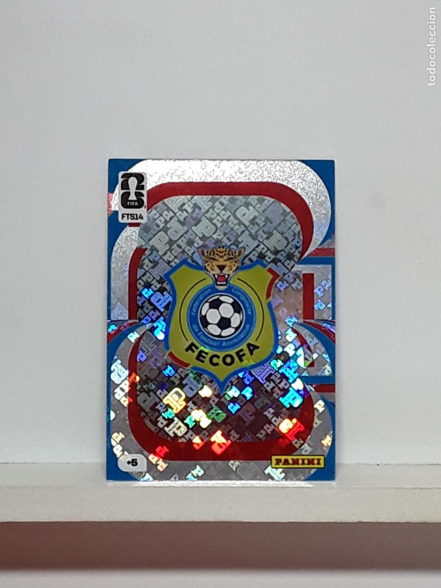Cromos de f&uacute;tbol: ADRENALYN MUNDIAL 2026 WORLD CUP 26 ALBUM PANINI N FTS14 FTS 14 CONGO ESCUDO LOGO