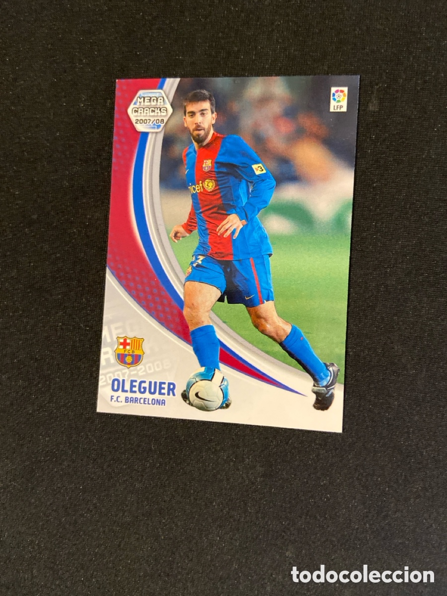 Cromos de f&uacute;tbol: OLEGUER 58 (BARCELONA) MEGA