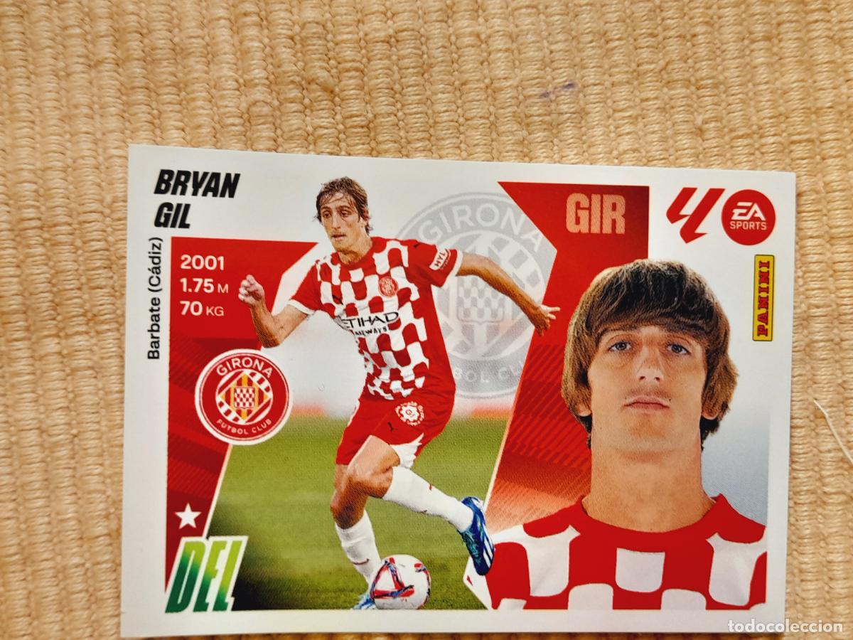 Cromos de f&uacute;tbol: CROMO 17 BIS BRYAN GIL (COLOCA) GIRONA FC LIGA 25-26 2025 2026 &Aacute;LBUM ESTE