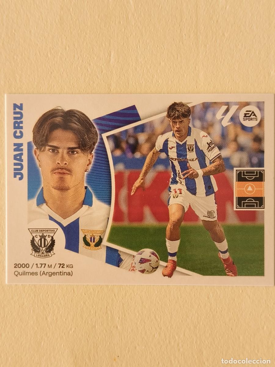 Cromos de f&uacute;tbol: #17 JUAN CRUZ (C.D. LEGANES) LIGA 24/25 ESTE