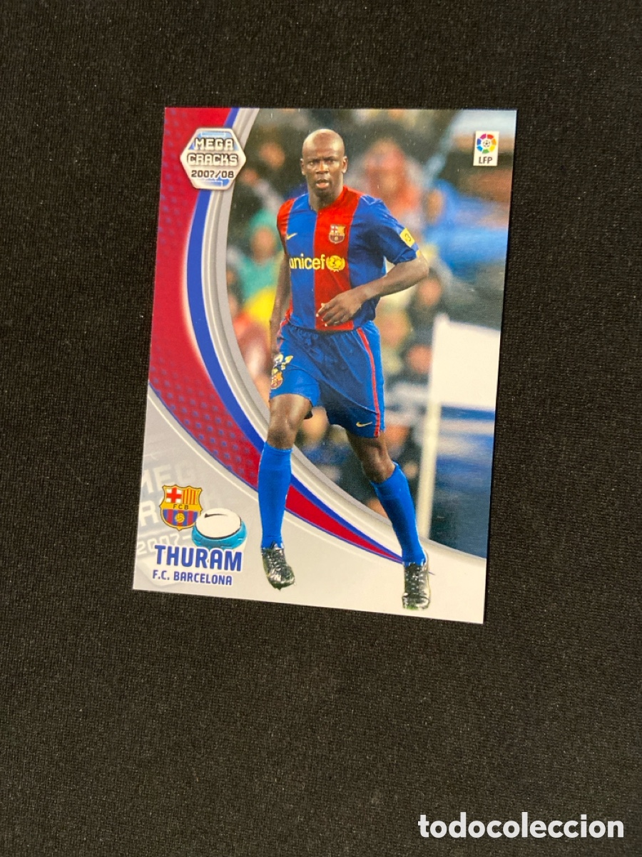 Cromos de f&uacute;tbol: THURAM 59 (BARCELONA) MEGA