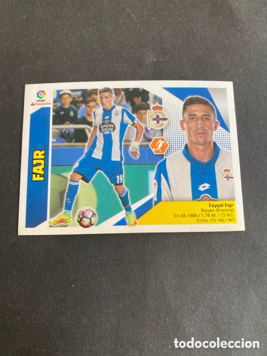 Cromos de f&uacute;tbol: Cromo liga 17/18 RC Deportivo N* 12 A