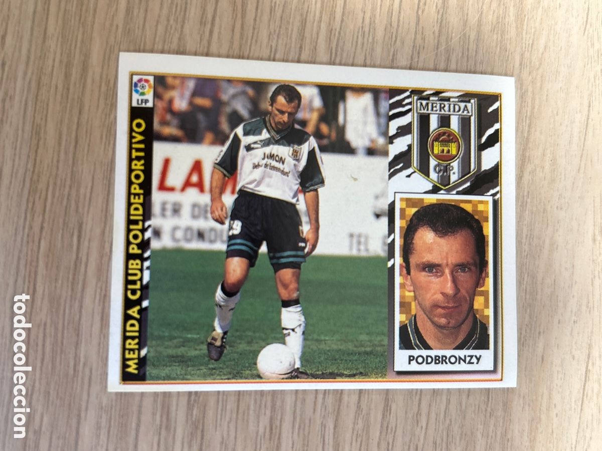 Cromos de Futebol: PODBRONZY MERIDA LIGA ESTE 1997 1998 97 98 NUNCA PEGADO SIN PEGAR