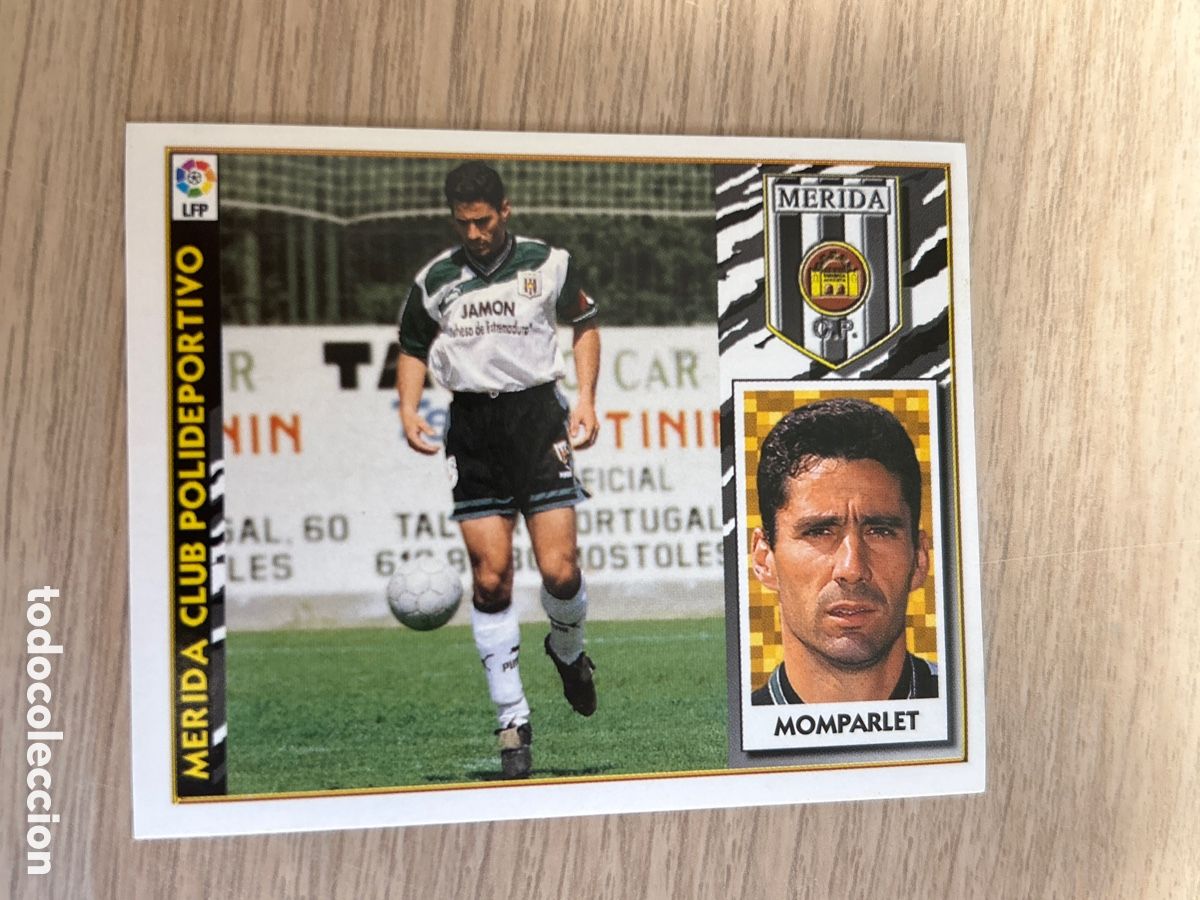 Cromos de Futebol: MONPARLET MERIDA LIGA ESTE 1997 1998 97 98 NUNCA PEGADO SIN PEGAR