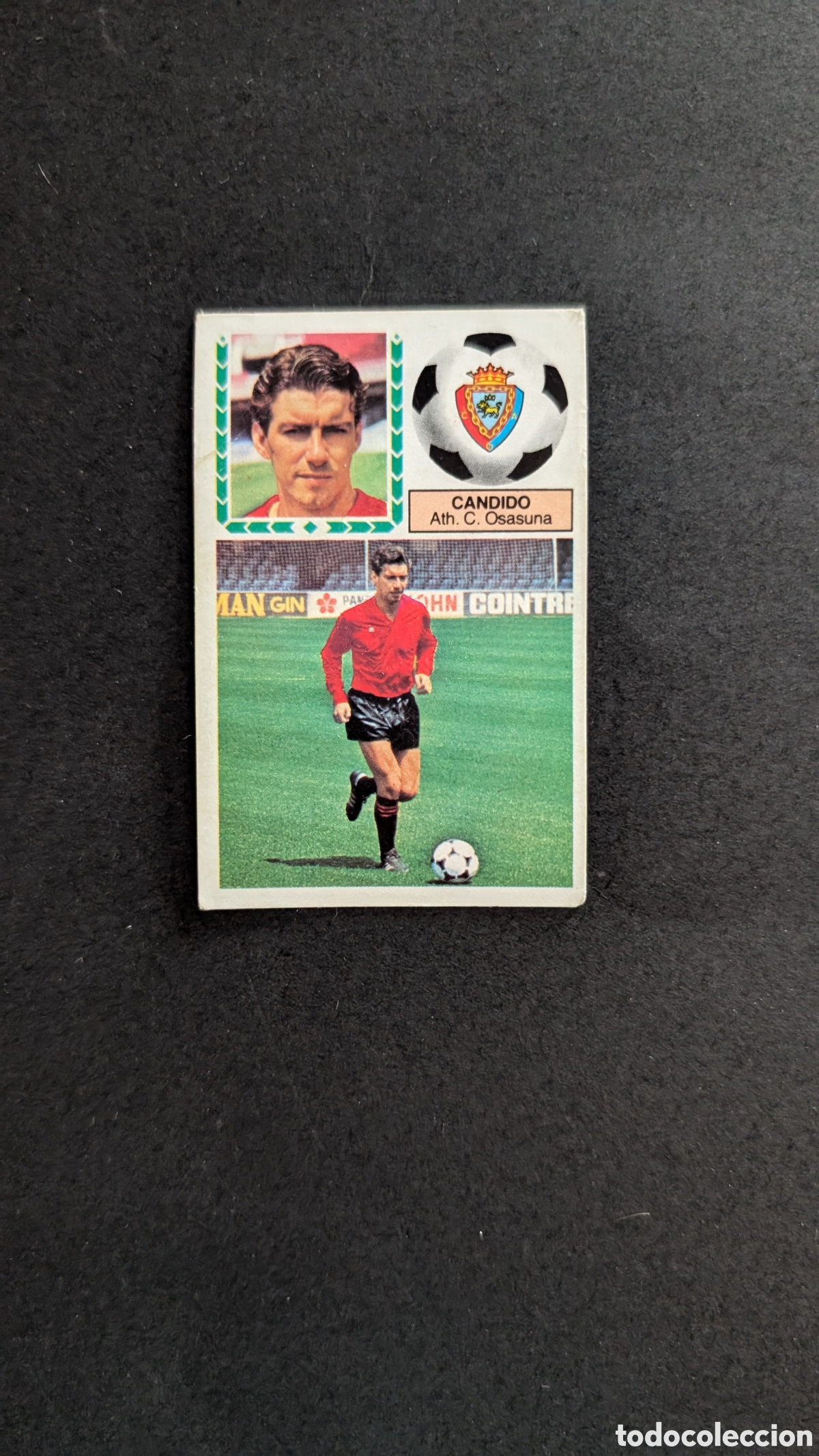 Figurine di Calcio: L1 CANDIDO OSASUNA FICHAJE 17 LIGA ESTE 1983/84 83 84 DESPEGADO