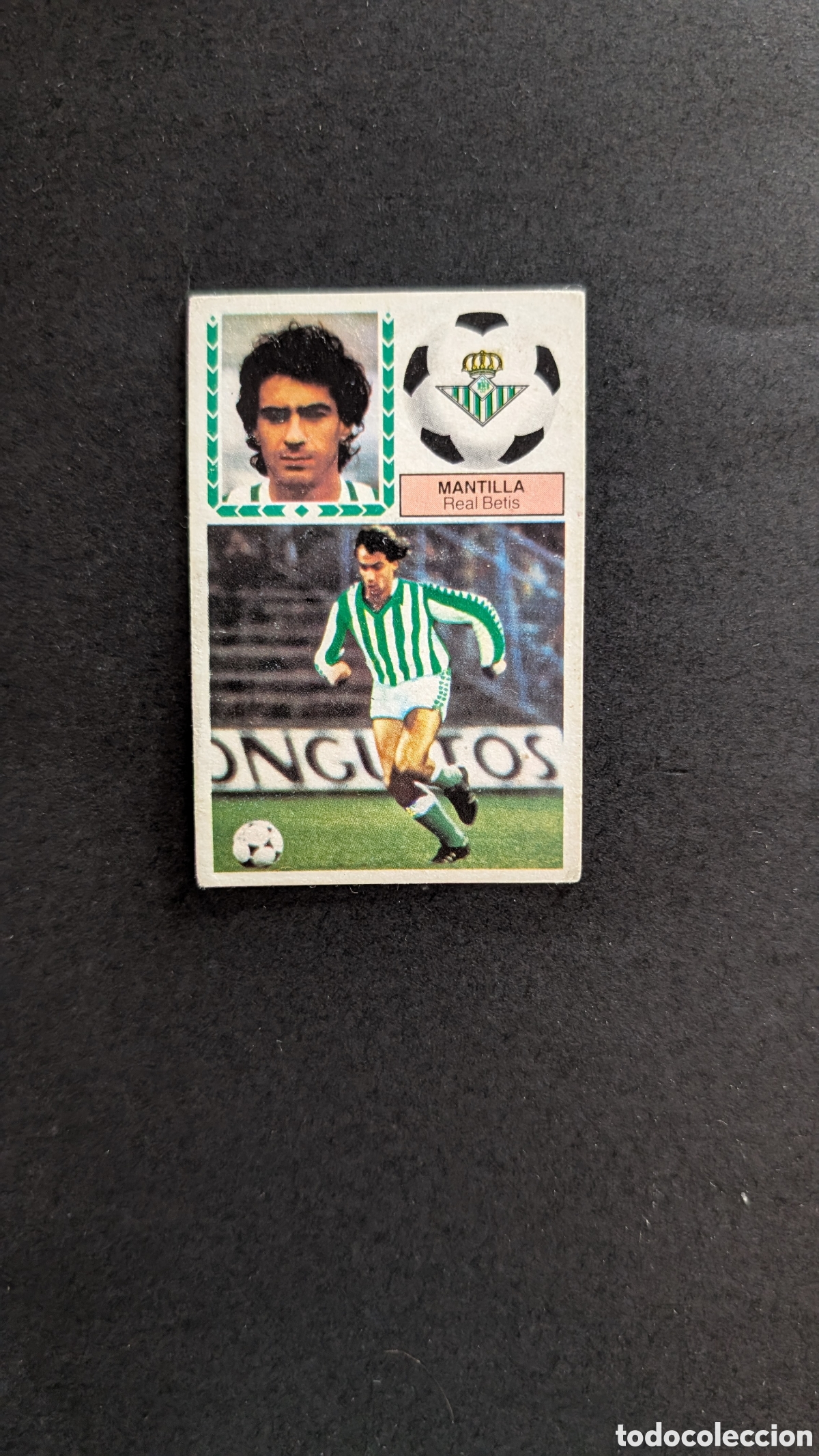 Figurine di Calcio: L1 MANTILLA BETIS FICHAJE 20 VERSION LIGA ESTE 1983/84 83 84 DESPEGADO